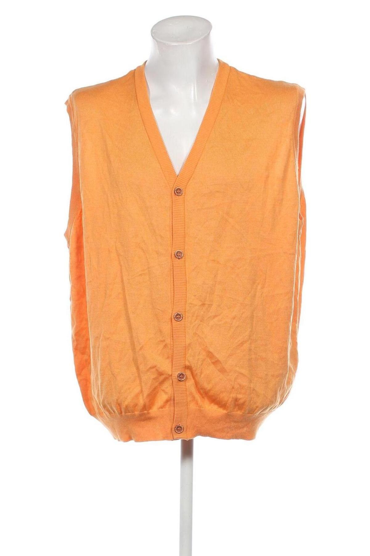 Herren Strickjacke Babista, Größe 3XL, Farbe Orange, Preis € 6,99