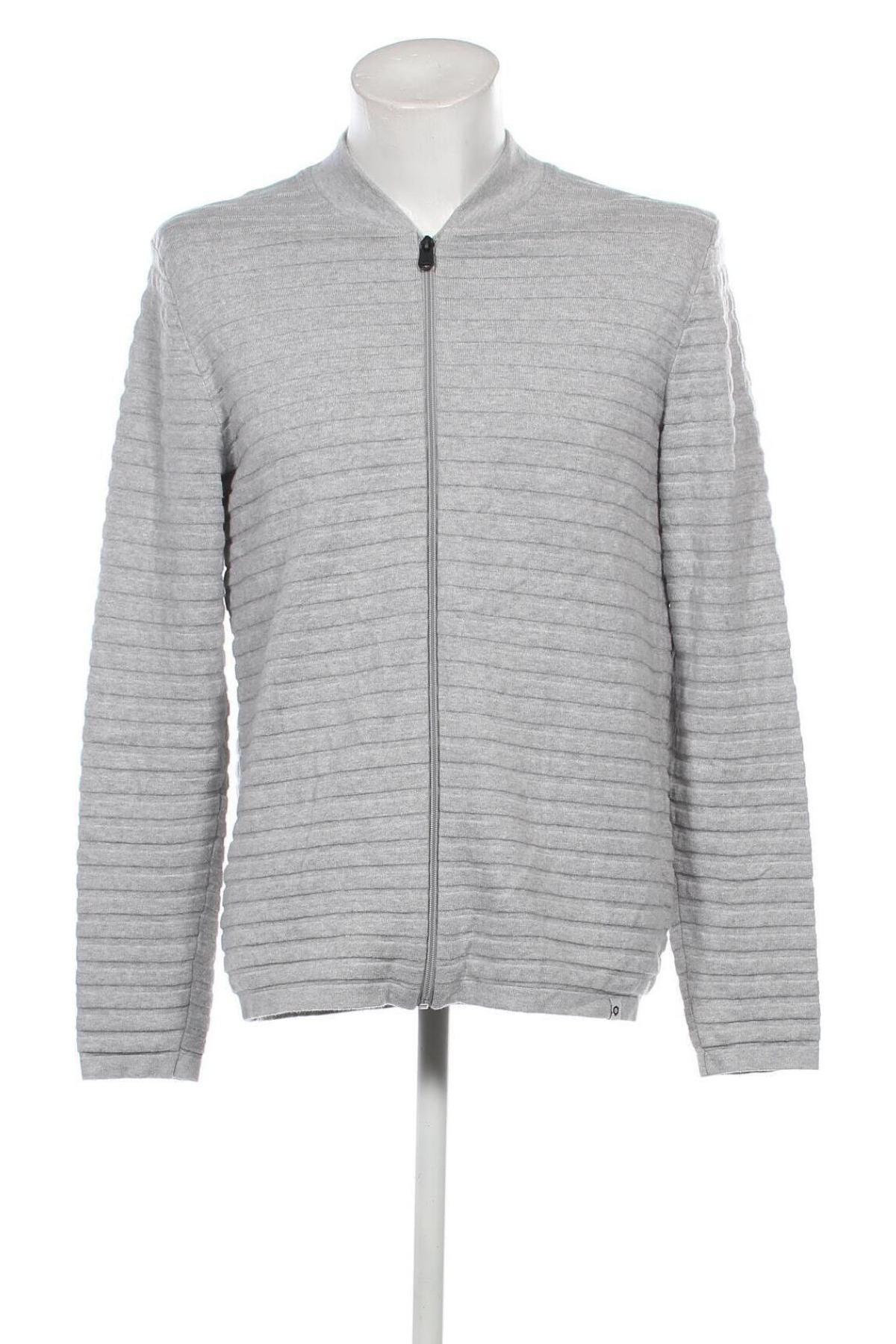 Męski kardigan Core By Jack & Jones, Rozmiar L, Kolor Szary, Cena 16,99 zł