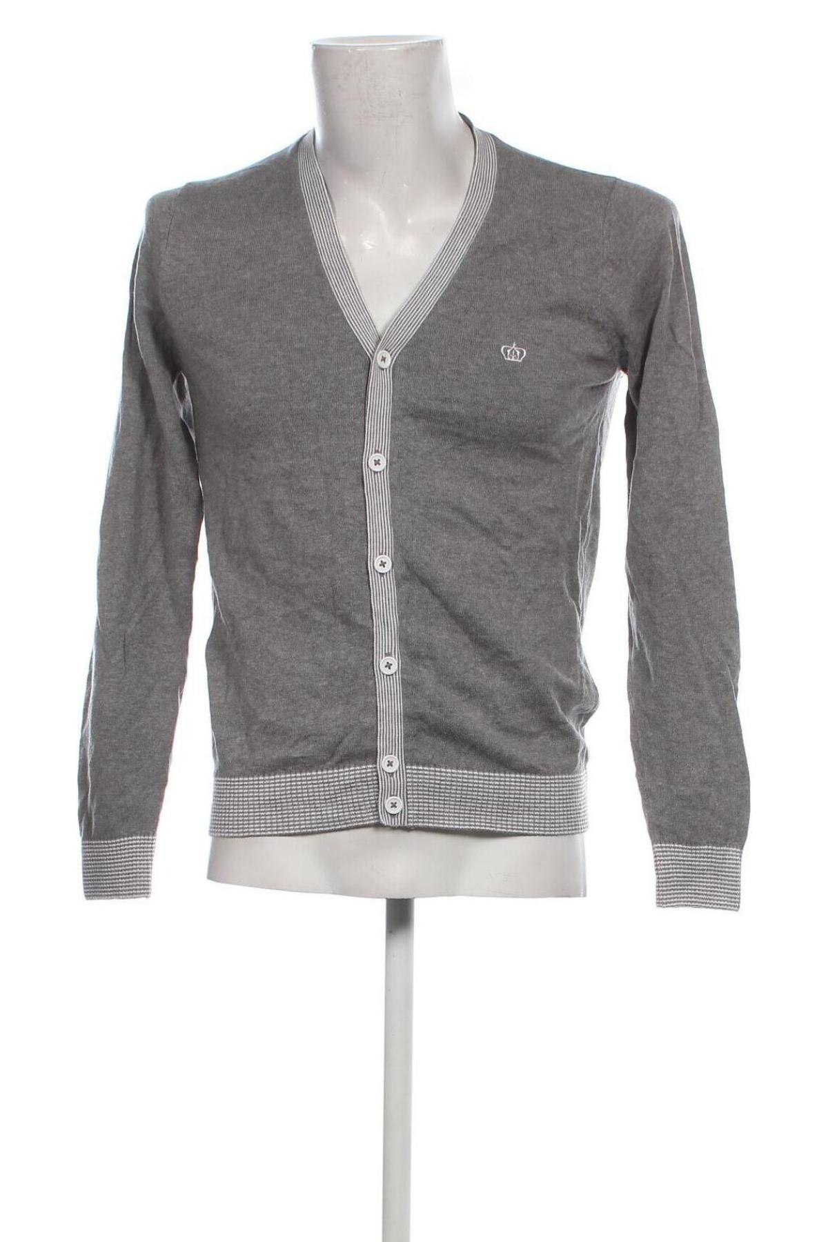 Herren Strickjacke Next, Größe S, Farbe Grau, Preis € 13,99