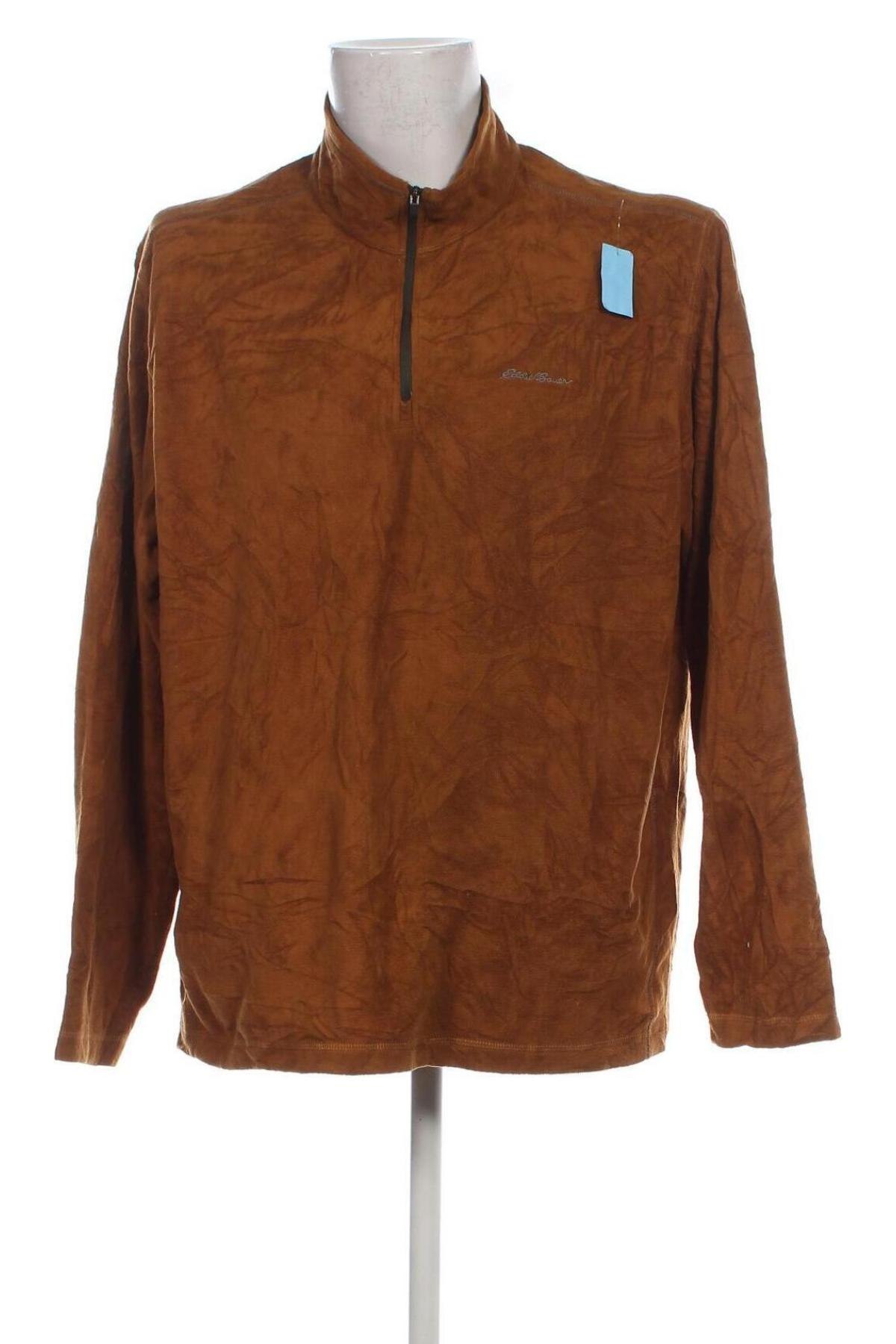 Ανδρική μπλούζα fleece Eddie Bauer, Μέγεθος XL, Χρώμα Καφέ, Τιμή 46,65 €