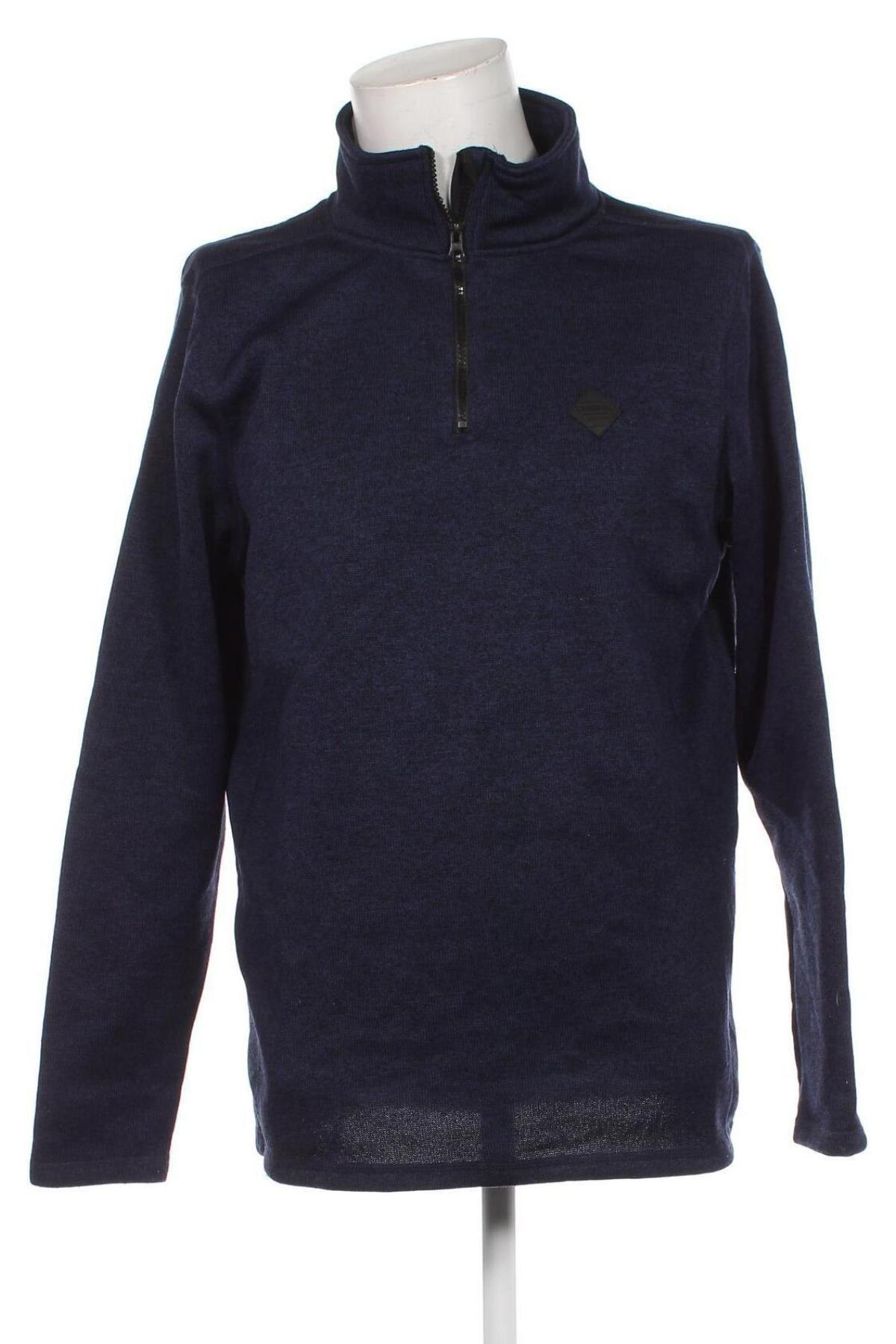 Herren Fleece Shirt Identic, Größe XXL, Farbe Blau, Preis 7,79 €