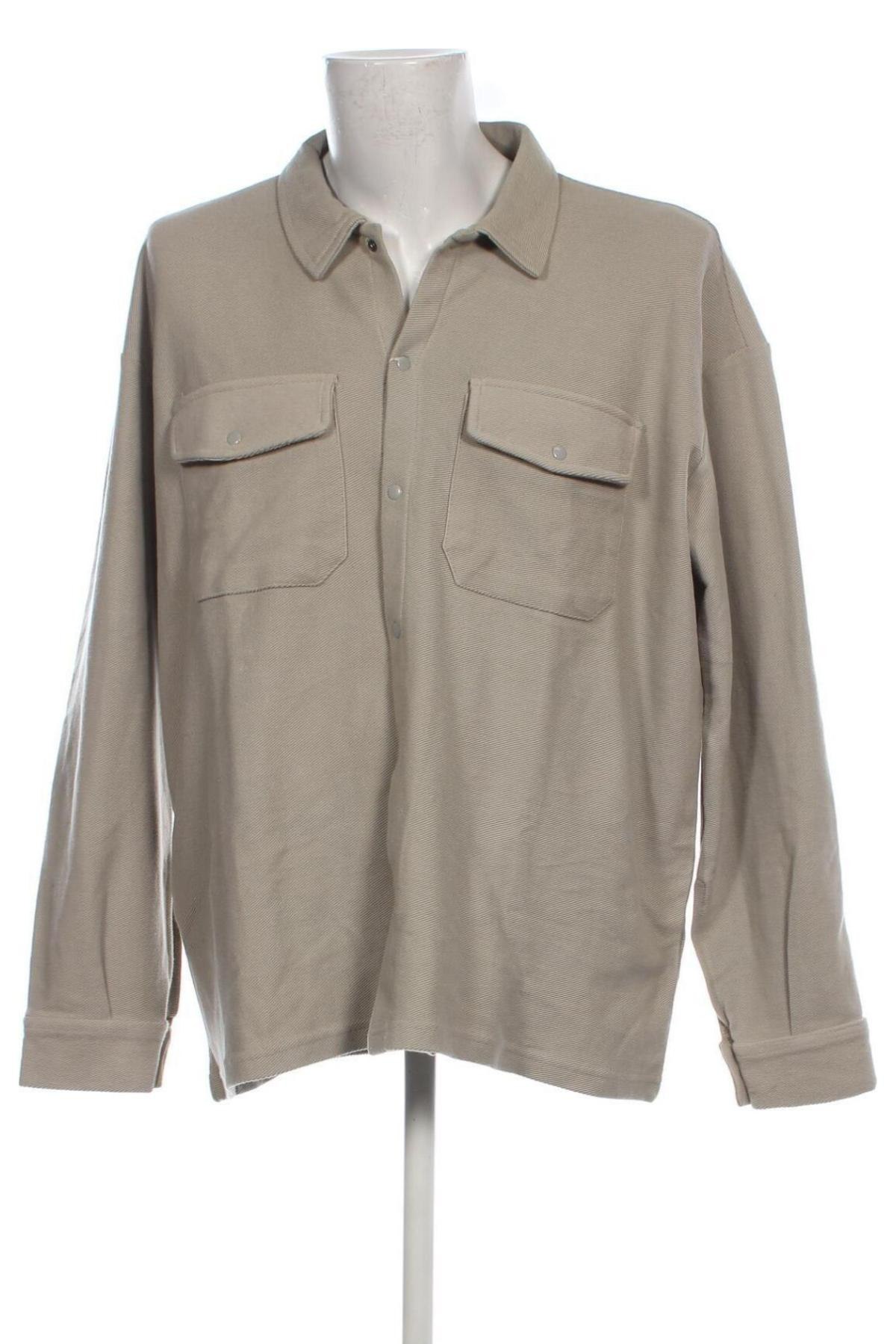 Herrenhemd Burton of London, Größe XL, Farbe Beige, Preis € 24,99