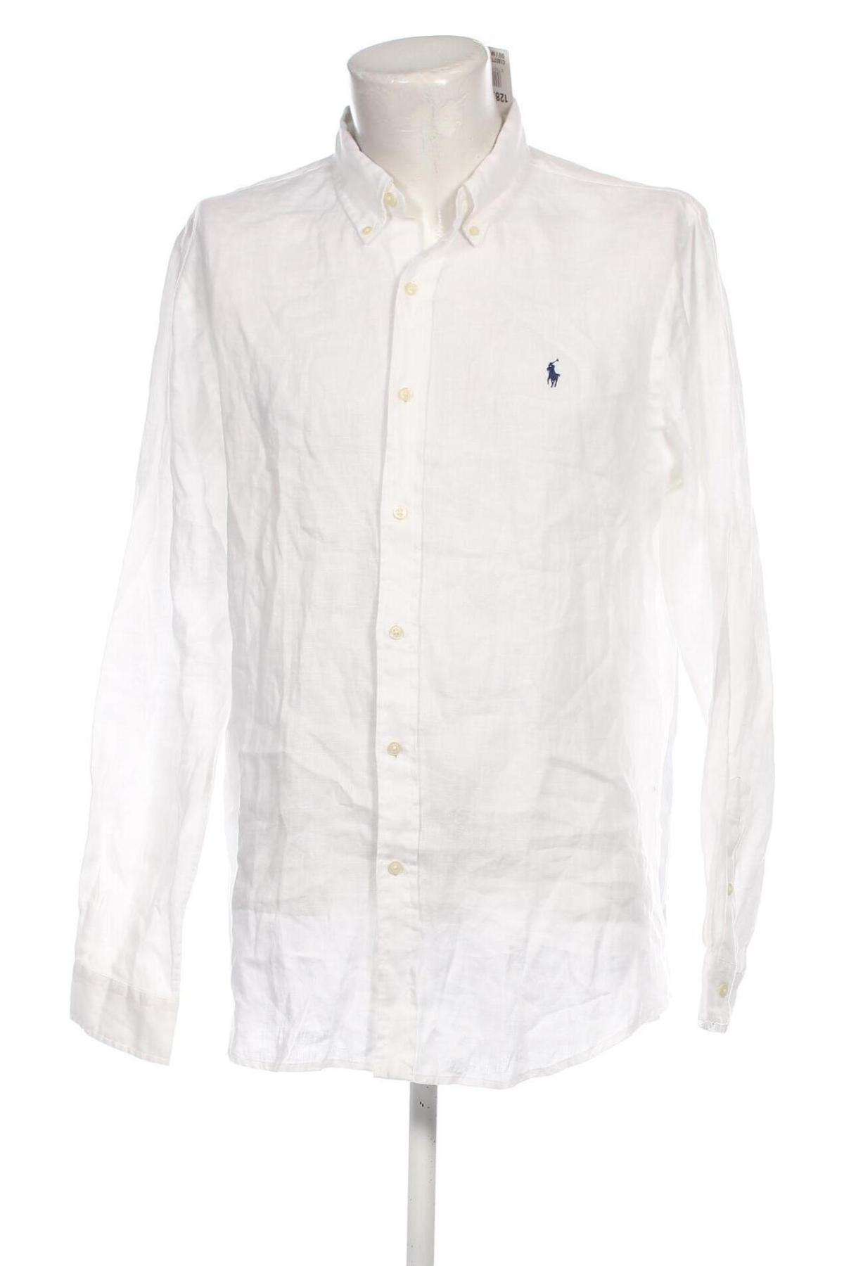 Cămașă de bărbați Polo By Ralph Lauren, Mărime XL, Culoare Alb, Preț 720,39 Lei