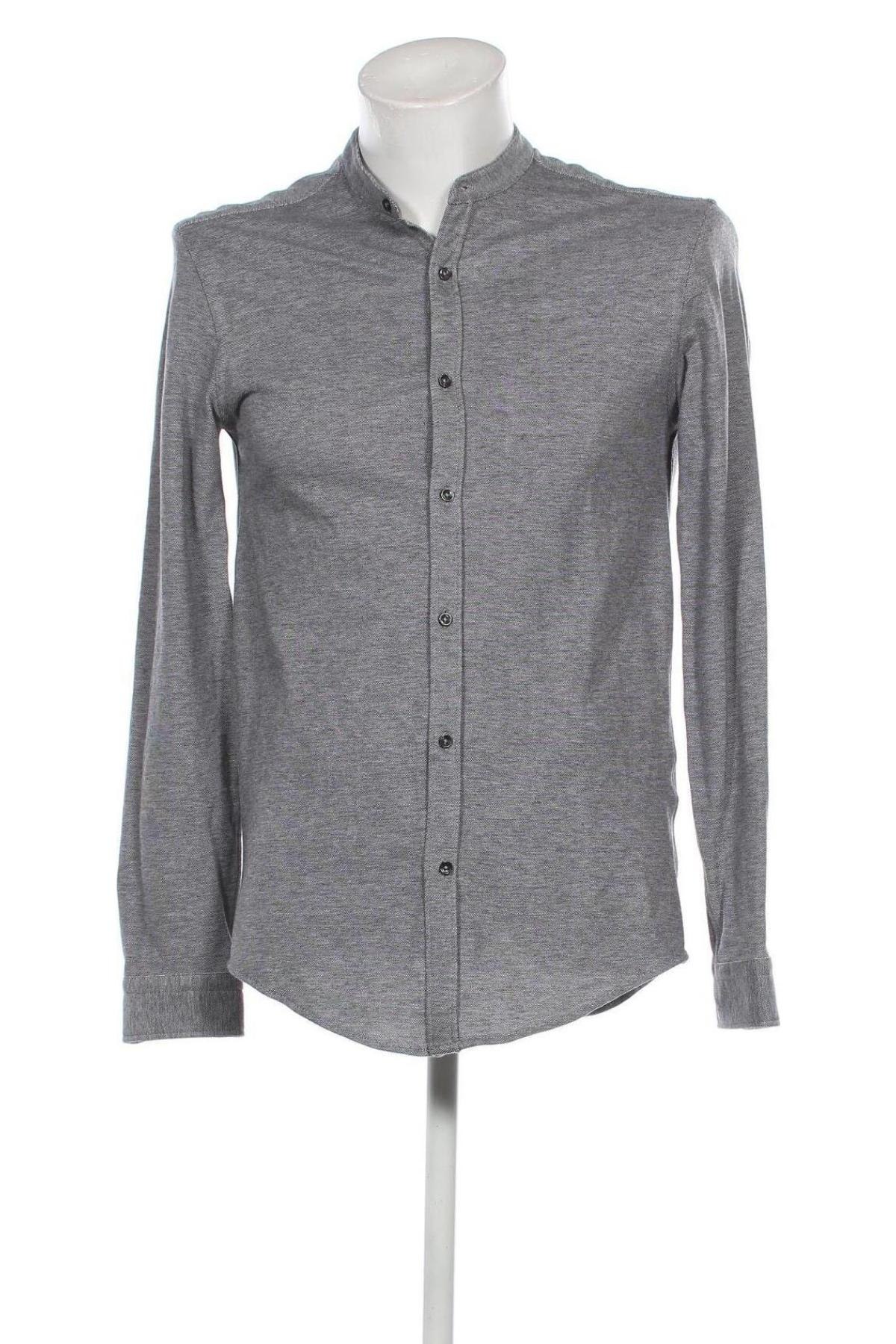 Herrenhemd Zara, Größe M, Farbe Grau, Preis € 22,70