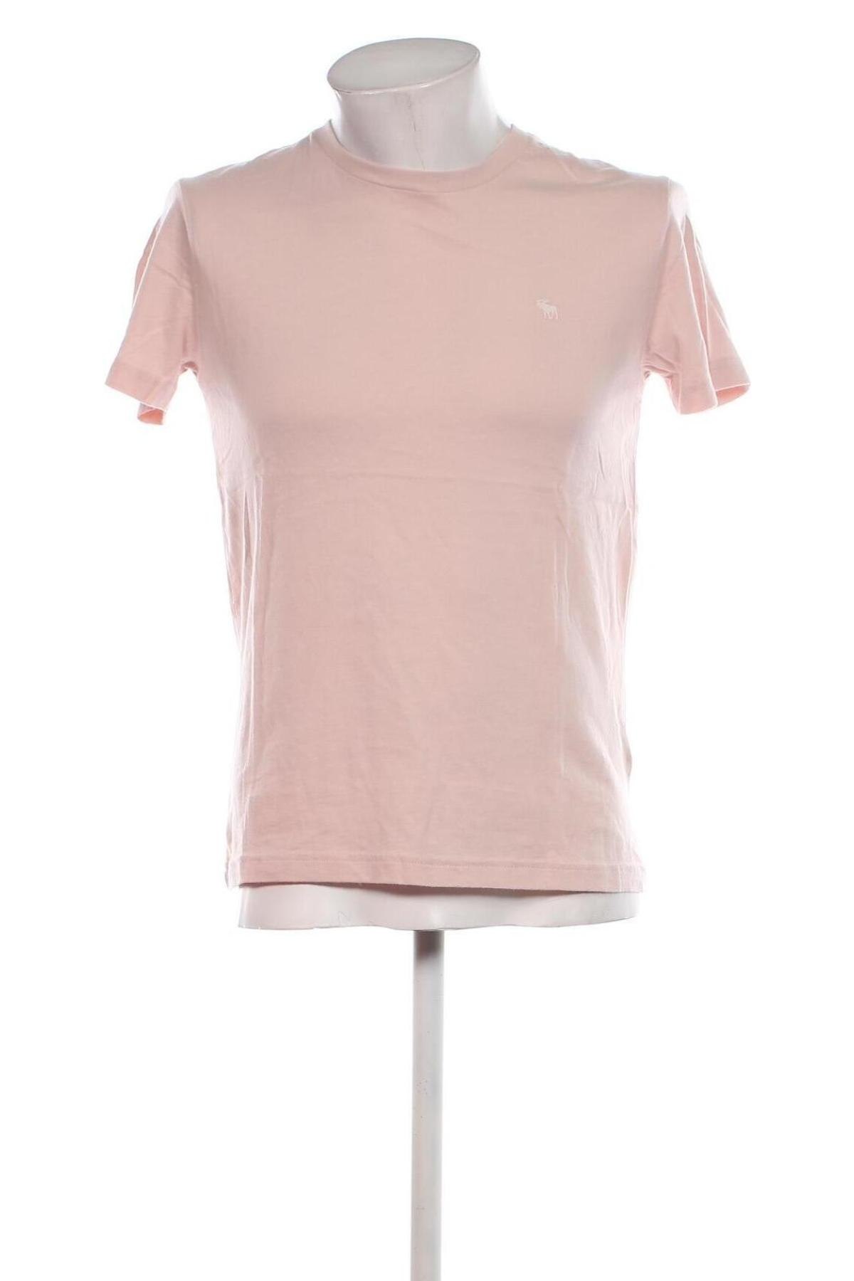 Herren T-Shirt Abercrombie & Fitch, Größe S, Farbe Rosa, Preis 17,79 €