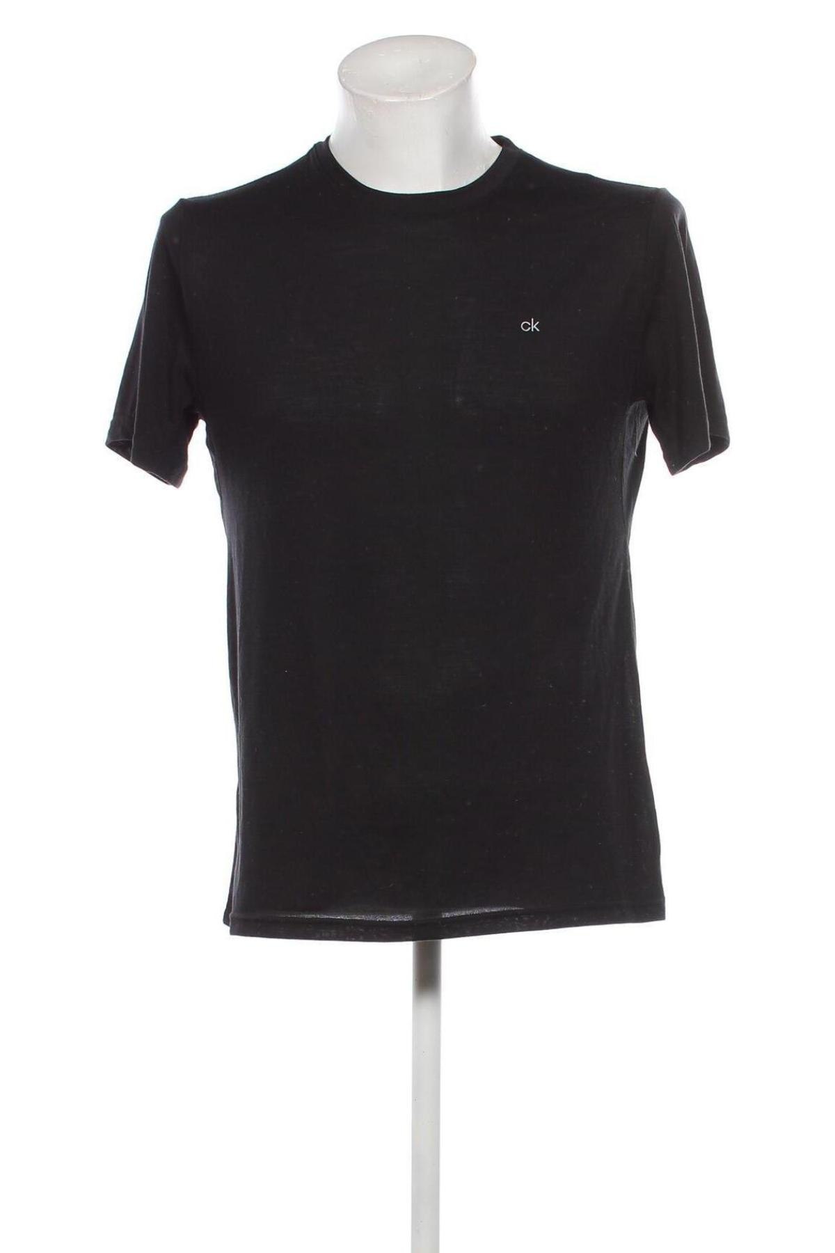 Herren T-Shirt Calvin Klein, Größe L, Farbe Schwarz, Preis 23,66 €