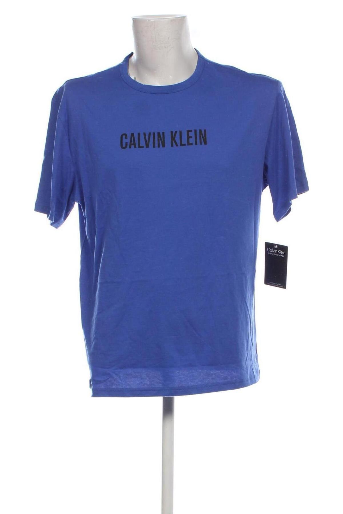 Pyjama Calvin Klein, Größe M, Farbe Blau, Preis 23,99 €