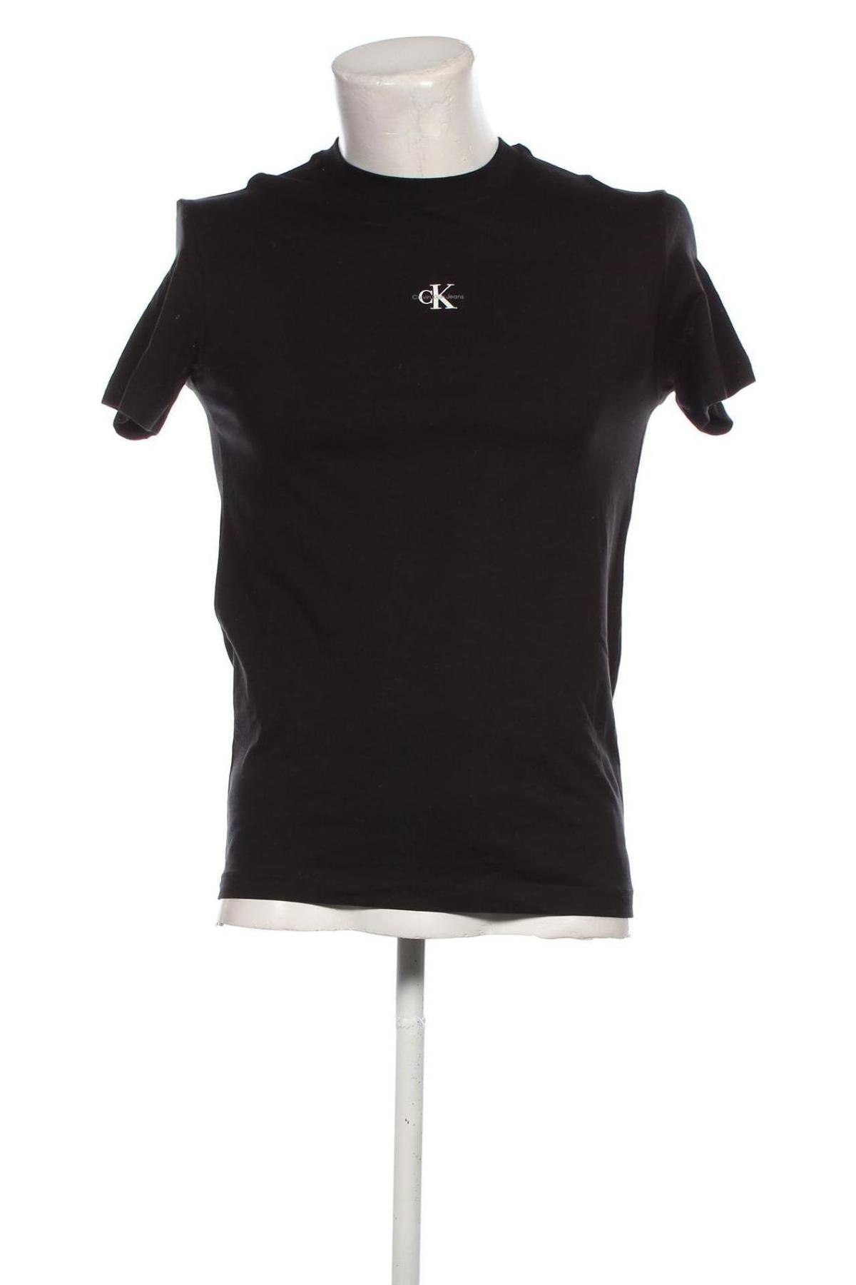 Tricou de bărbați Calvin Klein Jeans, Mărime S, Culoare Negru, Preț 164,99 Lei