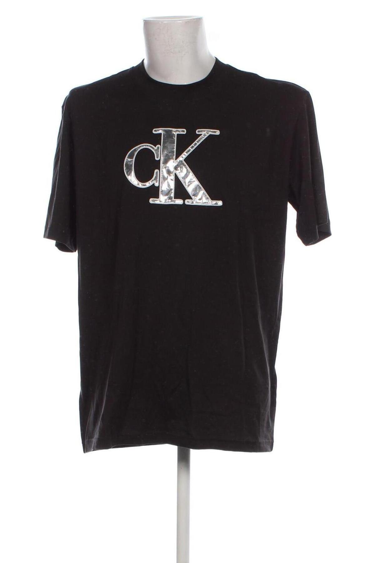 Ανδρικό t-shirt Calvin Klein Jeans, Μέγεθος XL, Χρώμα Μαύρο, Τιμή 29,99 €