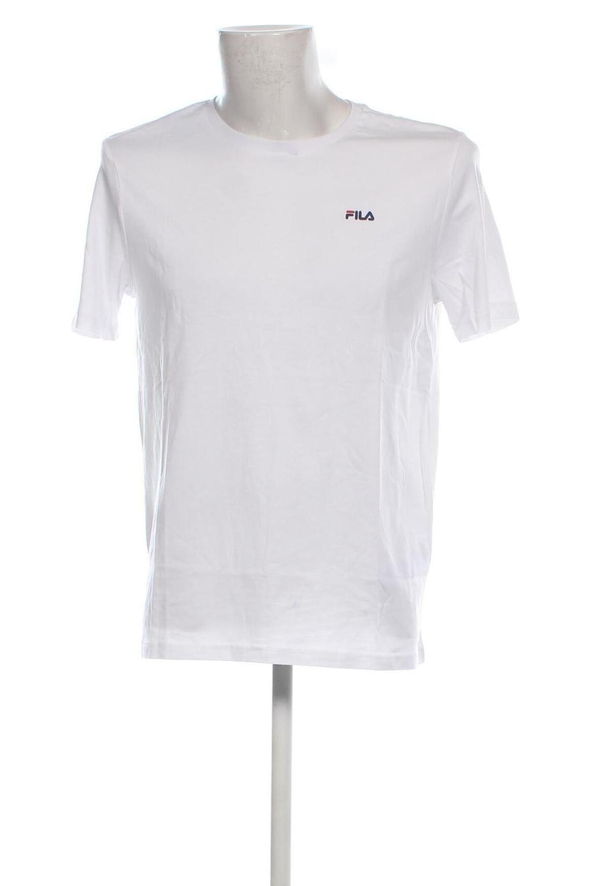 Męski T-shirt FILA, Rozmiar M, Kolor Biały, Cena 90,99 zł