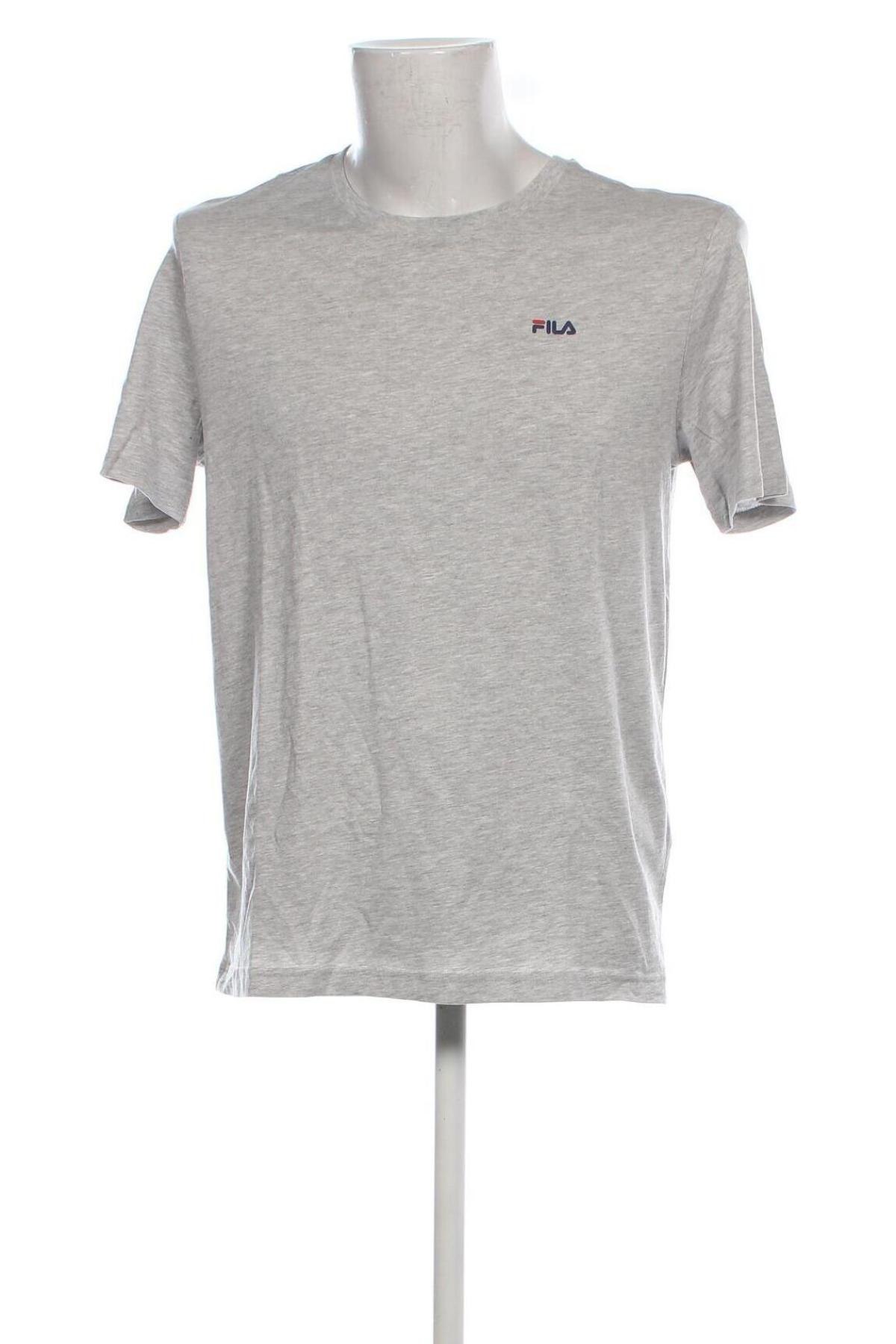 Ανδρικό t-shirt FILA, Μέγεθος M, Χρώμα Γκρί, Τιμή 11,99 €