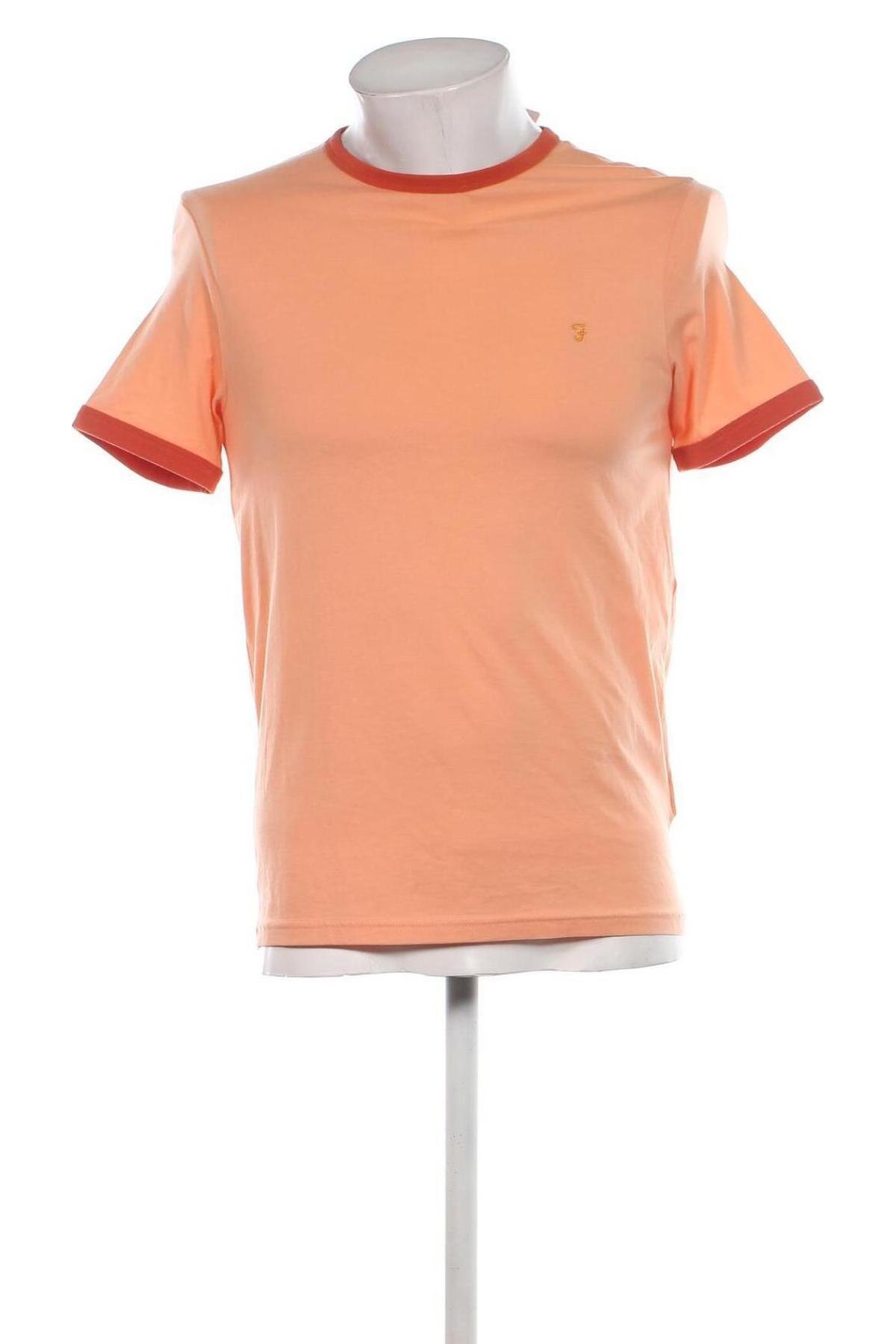 Ανδρικό t-shirt Farah, Μέγεθος XS, Χρώμα Πορτοκαλί, Τιμή 6,99 €