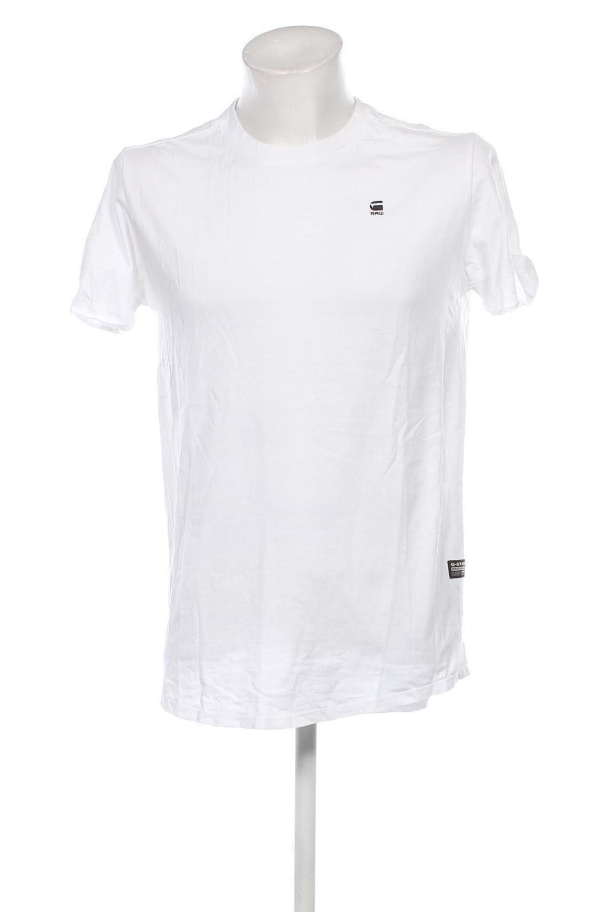 Herren T-Shirt G-Star Raw, Größe M, Farbe Weiß, Preis € 29,99