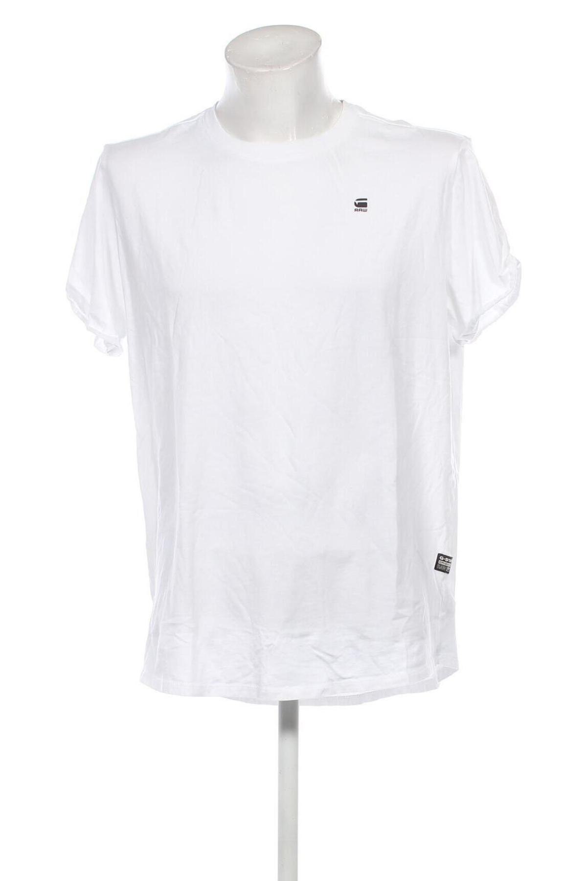 Ανδρικό t-shirt G-Star Raw, Μέγεθος XL, Χρώμα Λευκό, Τιμή 23,99 €