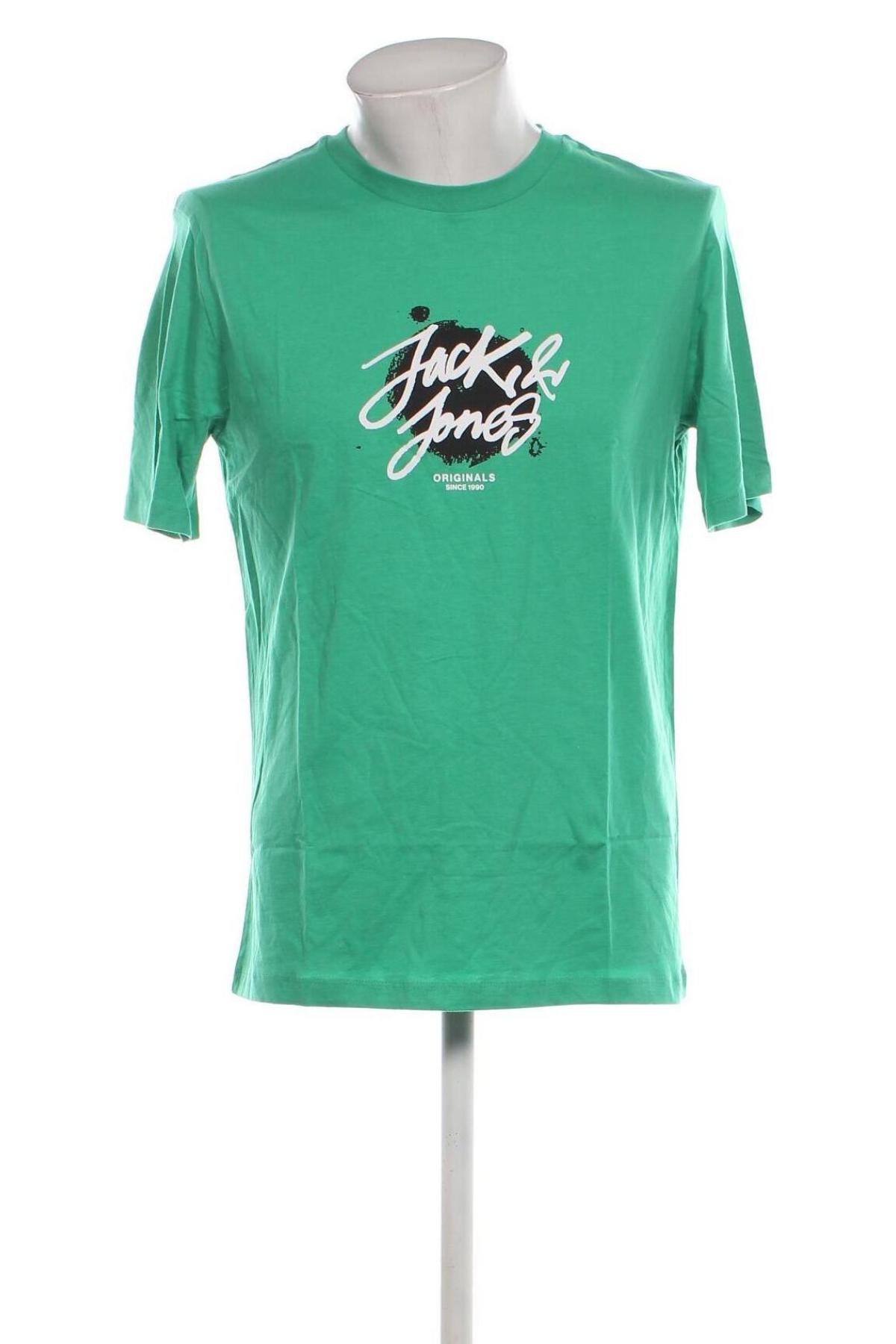 Herren T-Shirt Jack & Jones, Größe L, Farbe Grün, Preis € 21,99