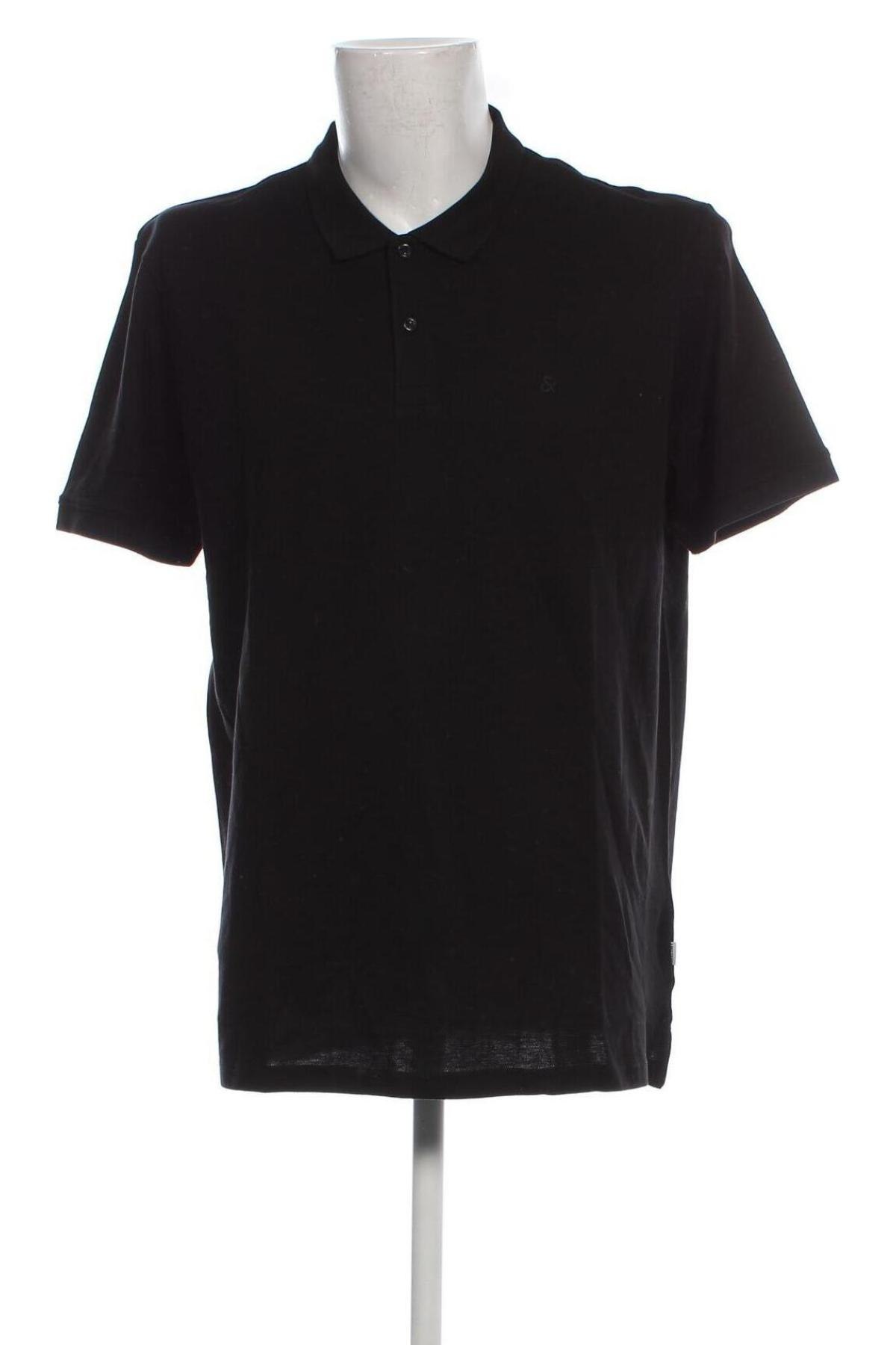 Ανδρικό t-shirt Jack & Jones, Μέγεθος XXL, Χρώμα Μαύρο, Τιμή 21,99 €