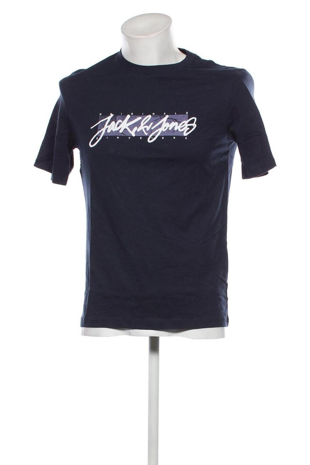 Ανδρικό t-shirt Originals By Jack & Jones, Μέγεθος S, Χρώμα Μπλέ, Τιμή 15,99 €