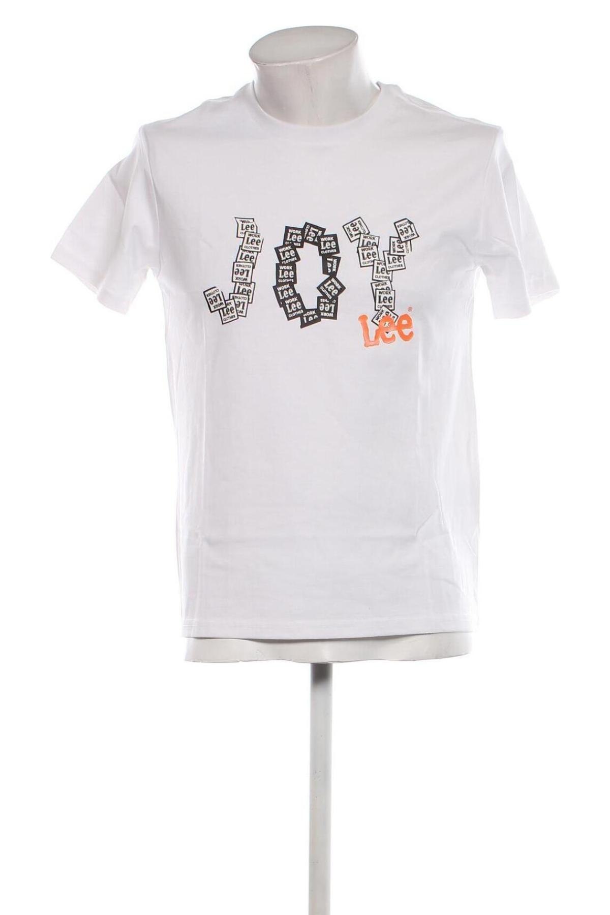 Ανδρικό t-shirt Lee, Μέγεθος M, Χρώμα Λευκό, Τιμή 28,99 €