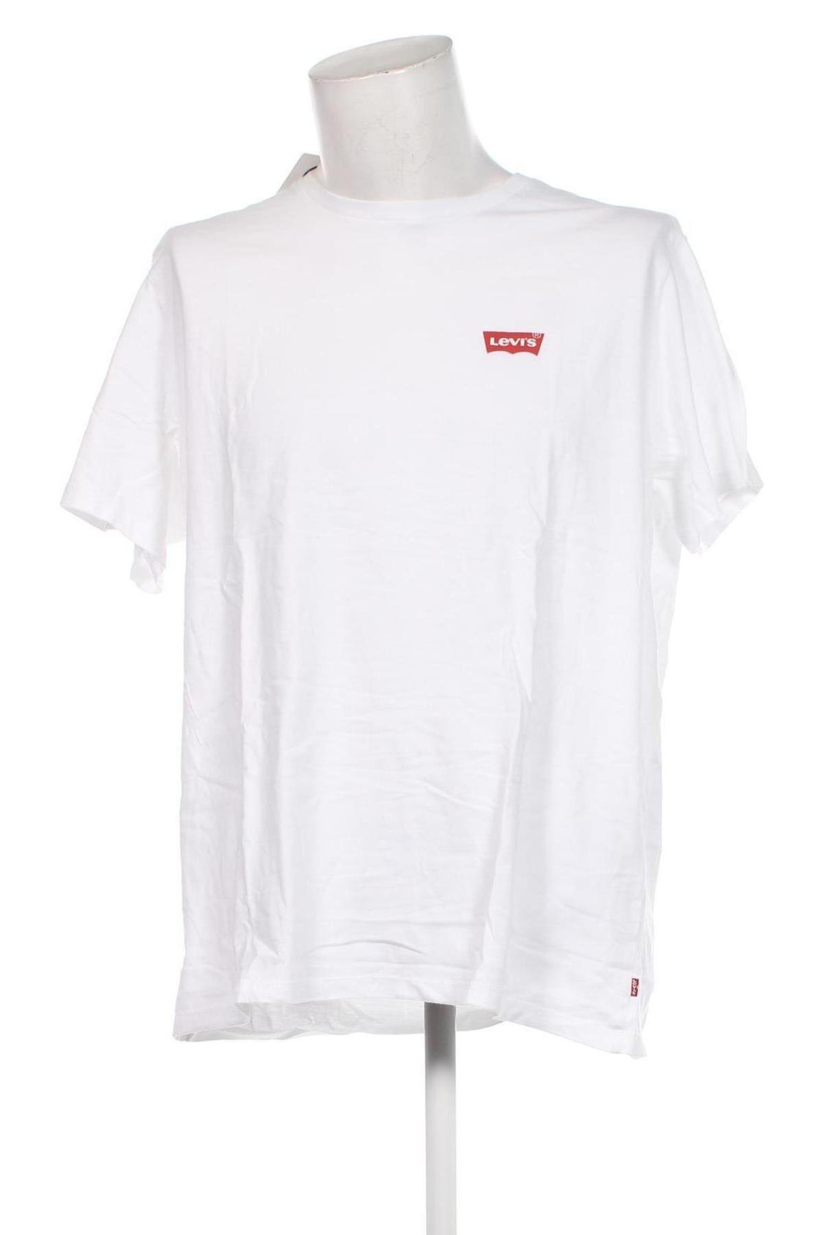 Męski T-shirt Levi's, Rozmiar XXL, Kolor Biały, Cena 97,99 zł