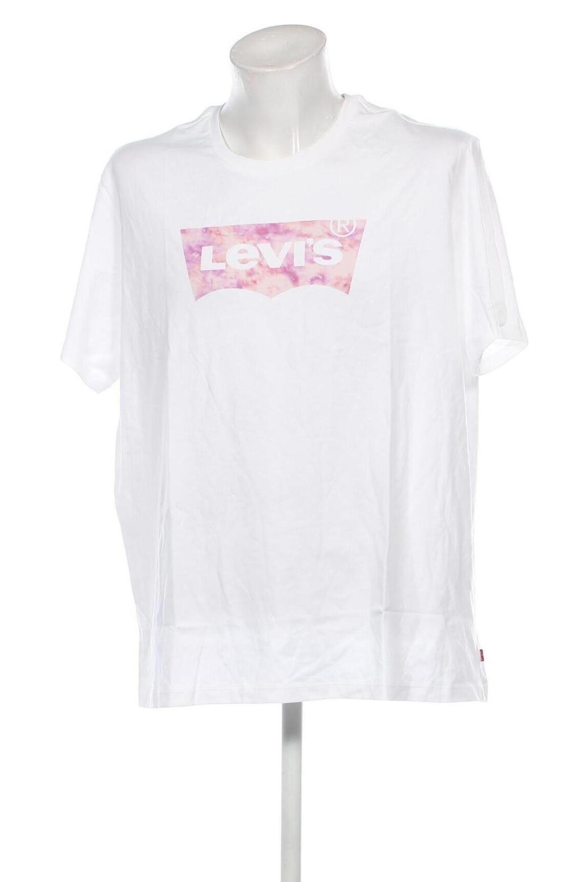 Męski T-shirt Levi's, Rozmiar XXL, Kolor Biały, Cena 97,99 zł