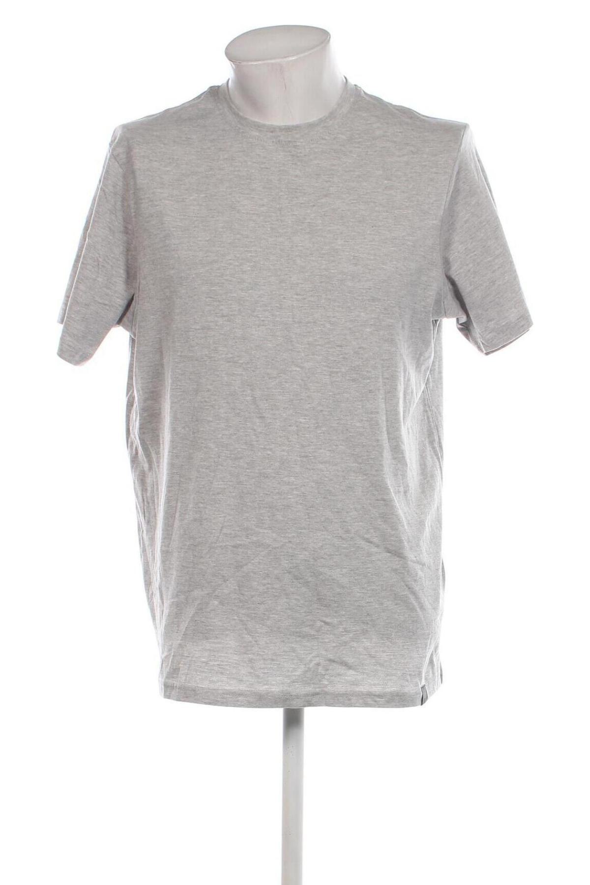 Ανδρικό t-shirt Pull&Bear, Μέγεθος L, Χρώμα Γκρί, Τιμή 6,99 €