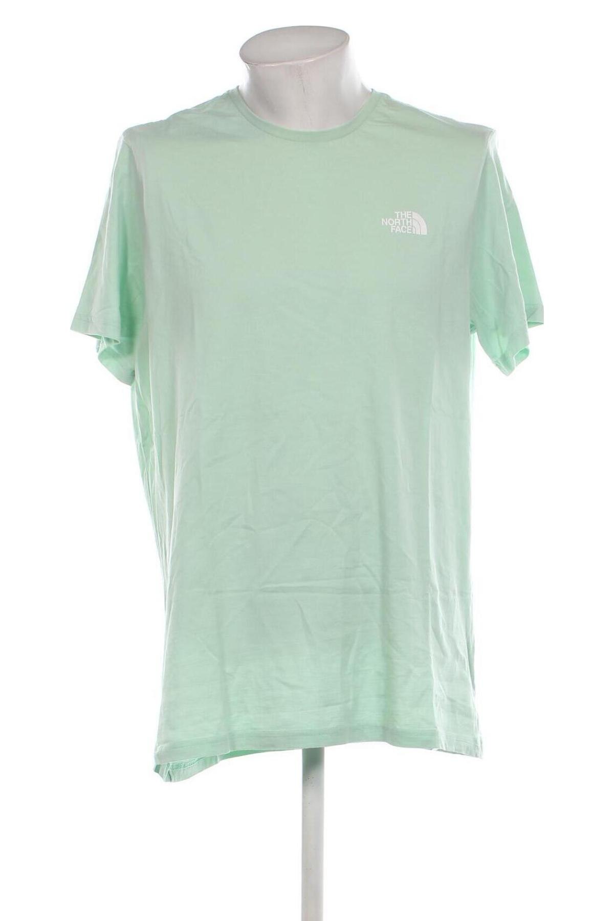 Ανδρικό t-shirt The North Face, Μέγεθος XL, Χρώμα Πράσινο, Τιμή 17,39 €