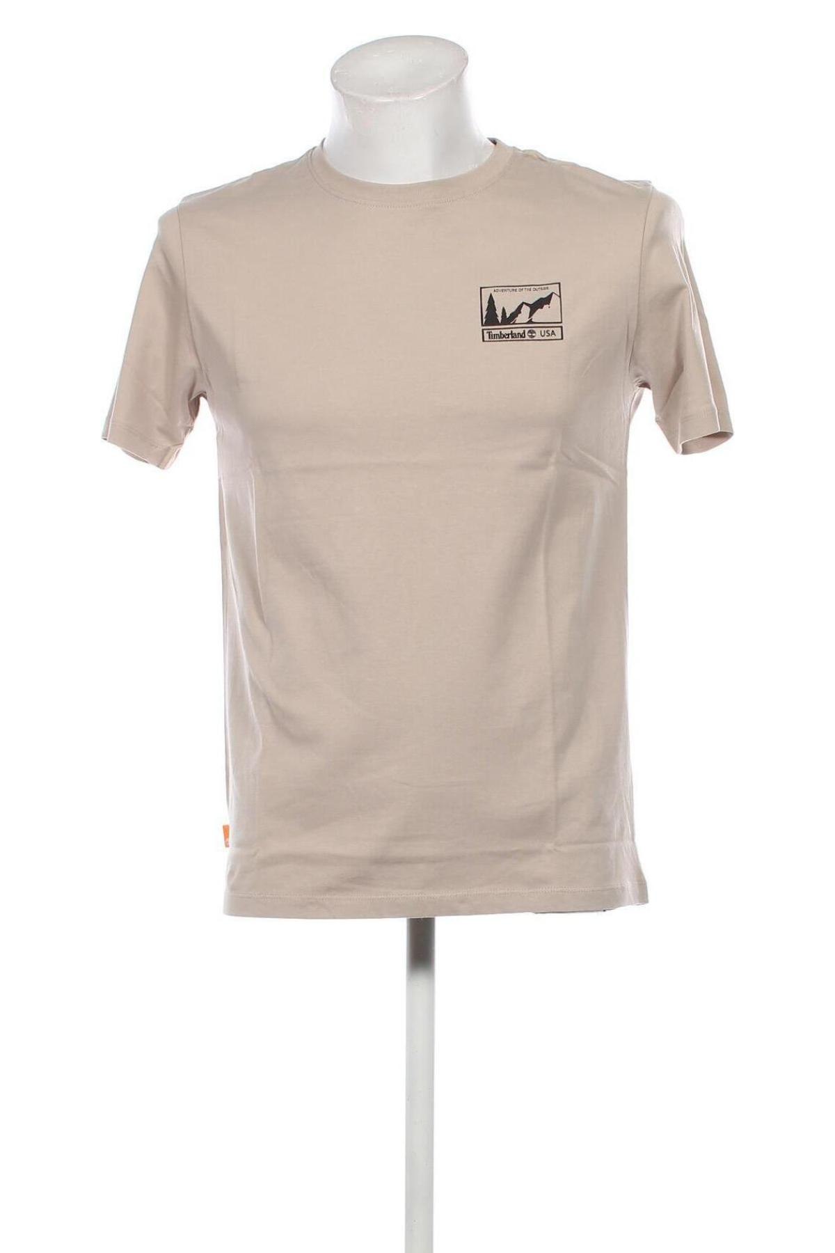 Herren T-Shirt Timberland, Größe S, Farbe Beige, Preis € 26,29