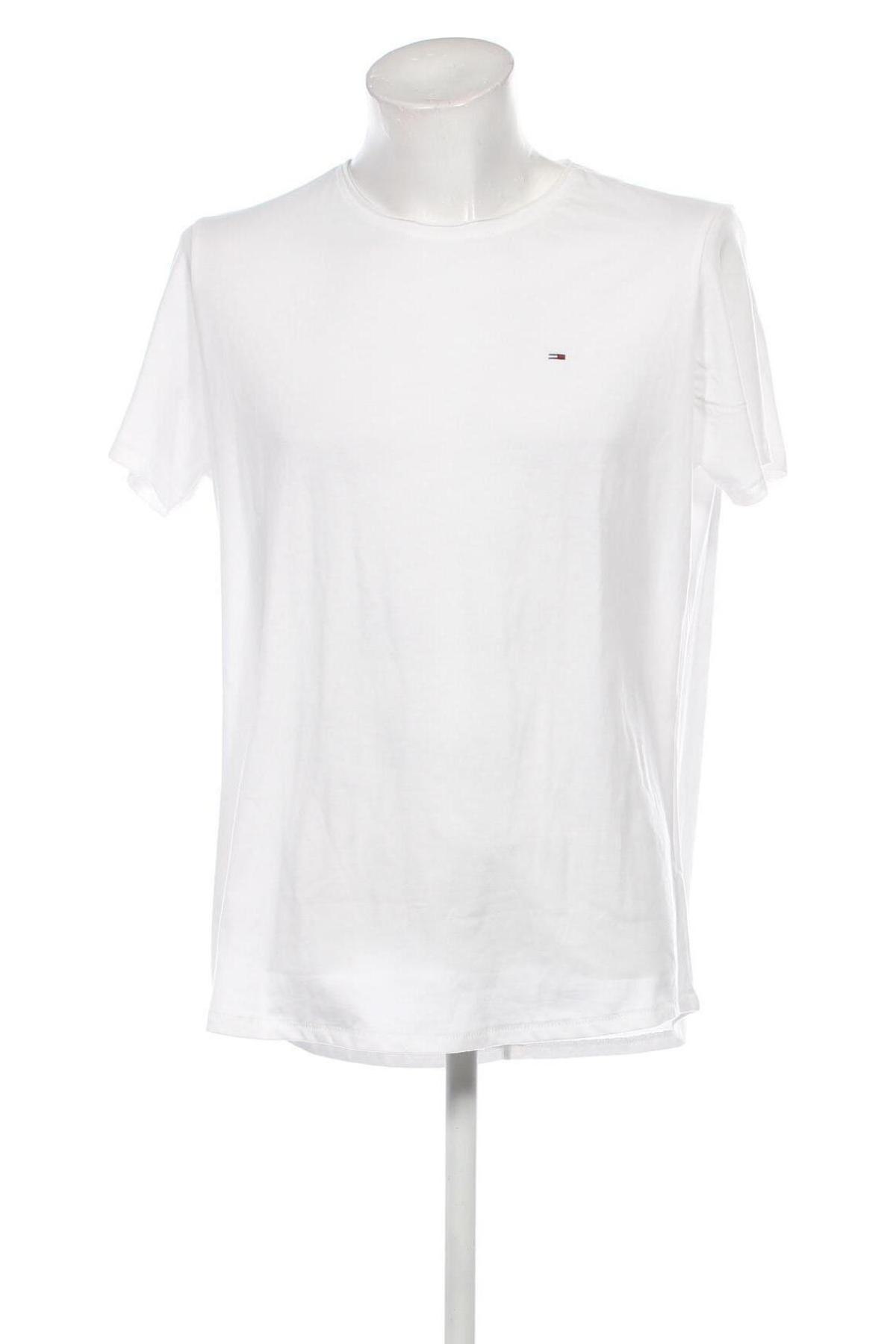 Herren T-Shirt Tommy Jeans, Größe XXL, Farbe Weiß, Preis 21,99 €