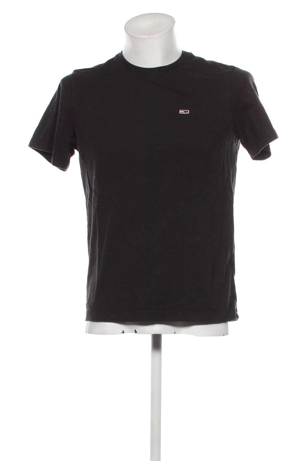 Ανδρικό t-shirt Tommy Jeans, Μέγεθος M, Χρώμα Μαύρο, Τιμή 25,99 €