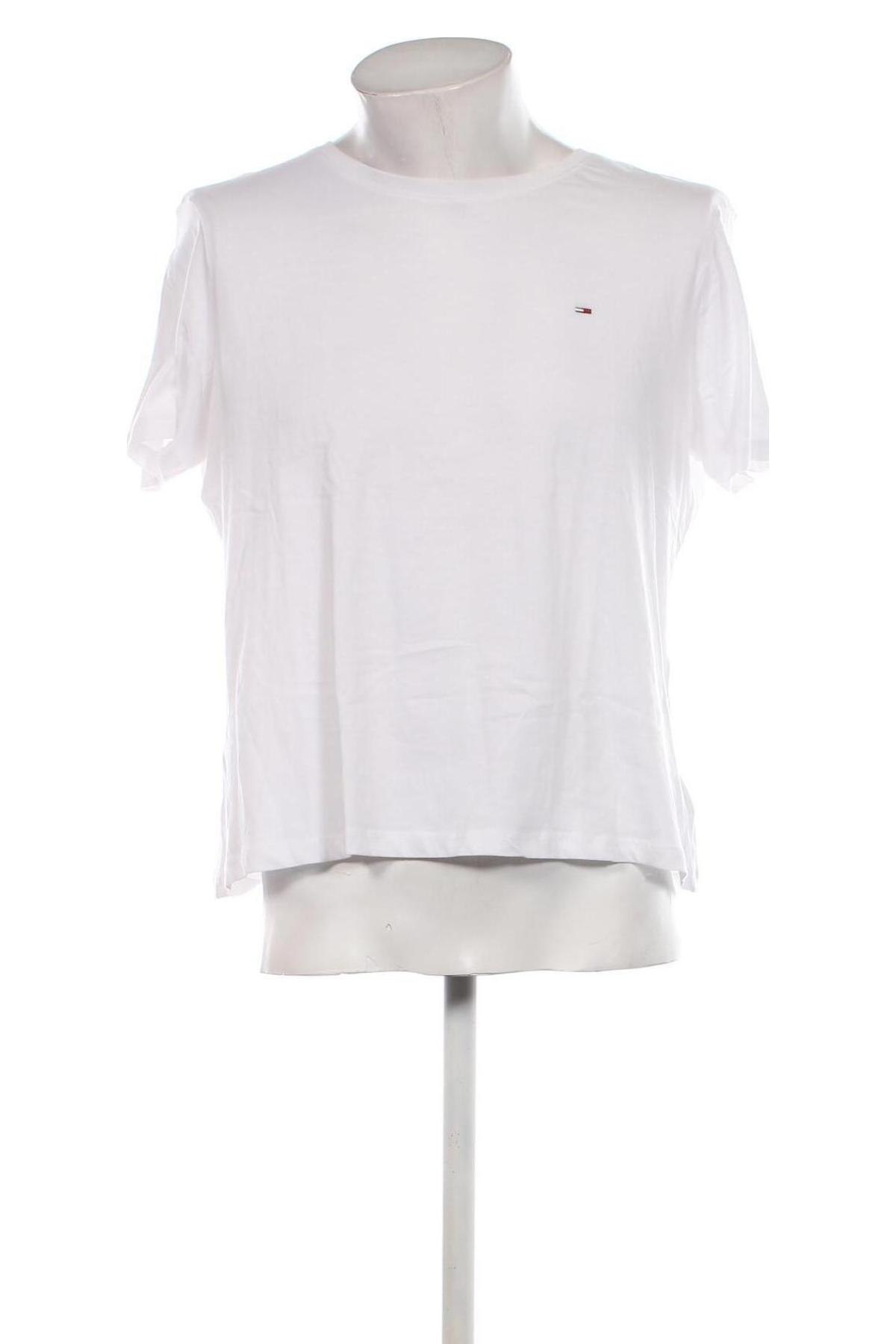 Herren T-Shirt Tommy Jeans, Größe XXL, Farbe Weiß, Preis € 23,99