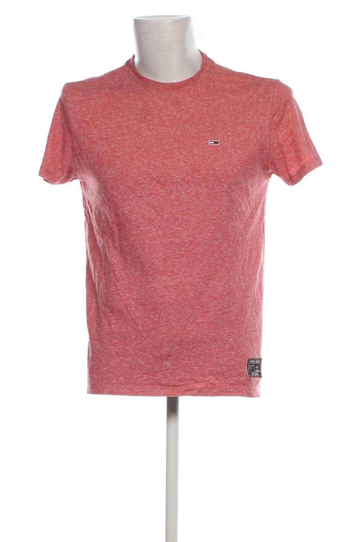 Męski T-shirt Tommy Jeans, Rozmiar M, Kolor Czerwony, Cena 108,99 zł