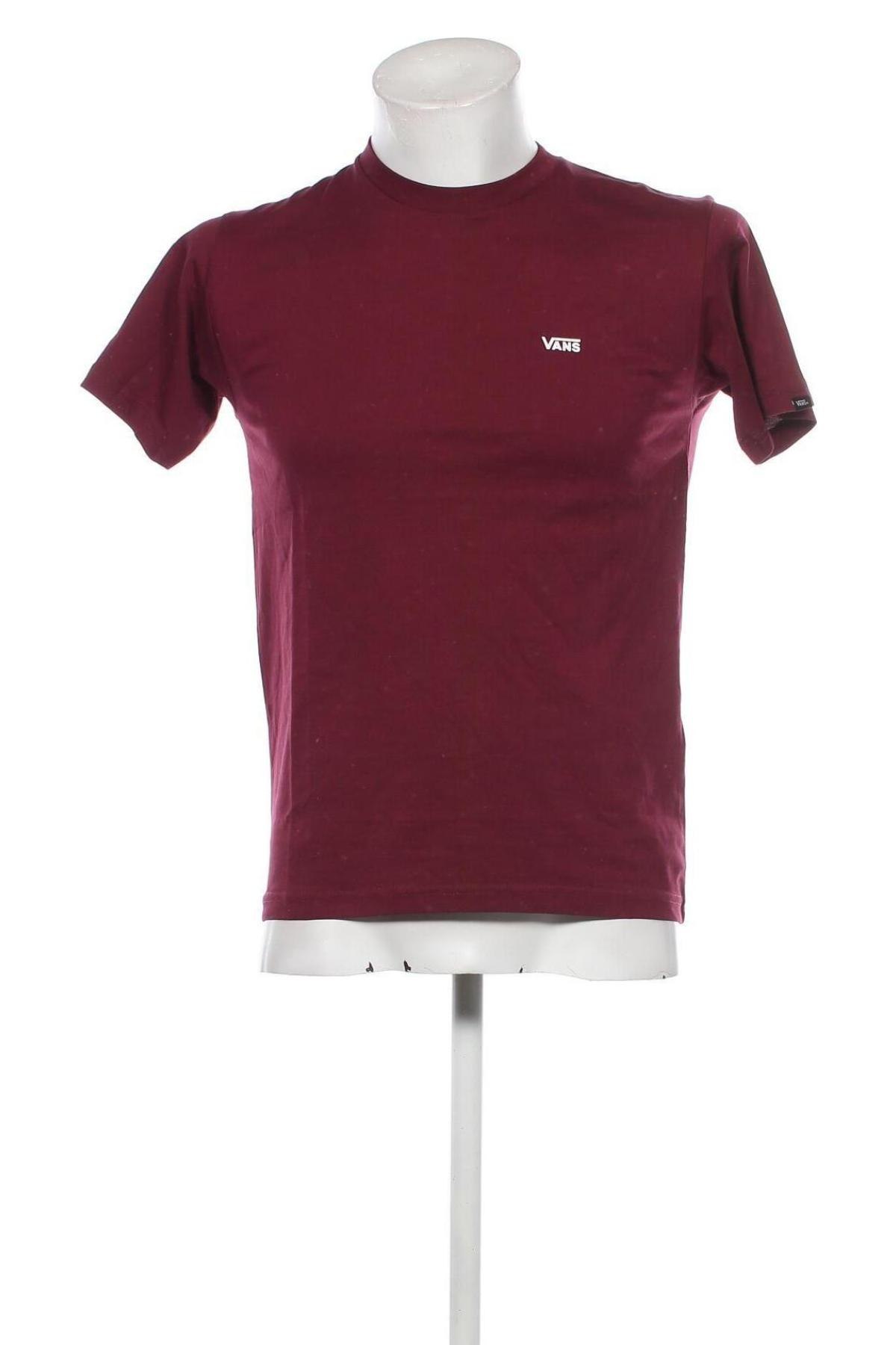 Herren T-Shirt Vans, Größe S, Farbe Rot, Preis 22,68 €