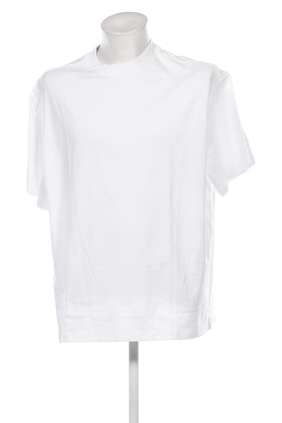 Ανδρικό t-shirt Weekday, Μέγεθος L, Χρώμα Λευκό, Τιμή 13,29 €