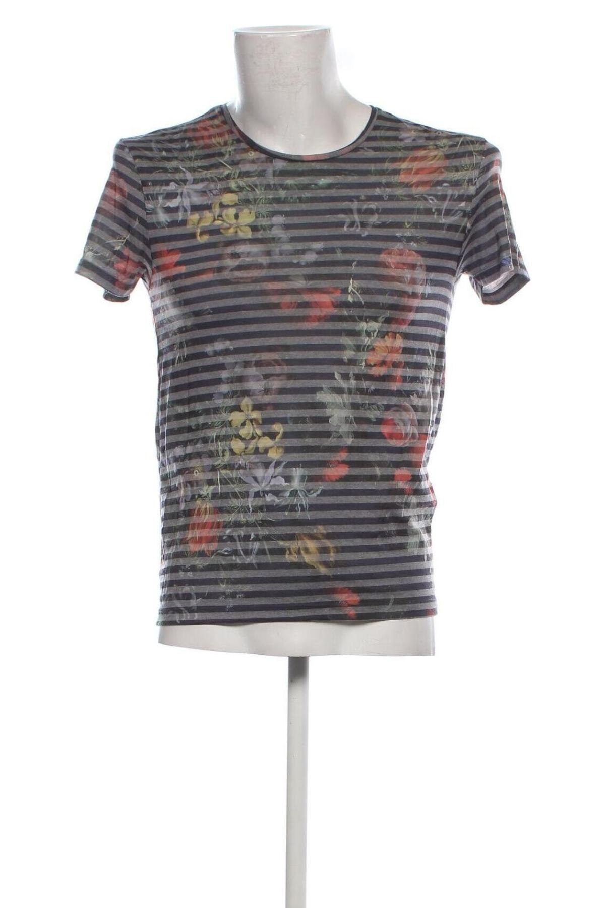 Męski T-shirt Zara, Rozmiar S, Kolor Kolorowy, Cena 18,99 zł