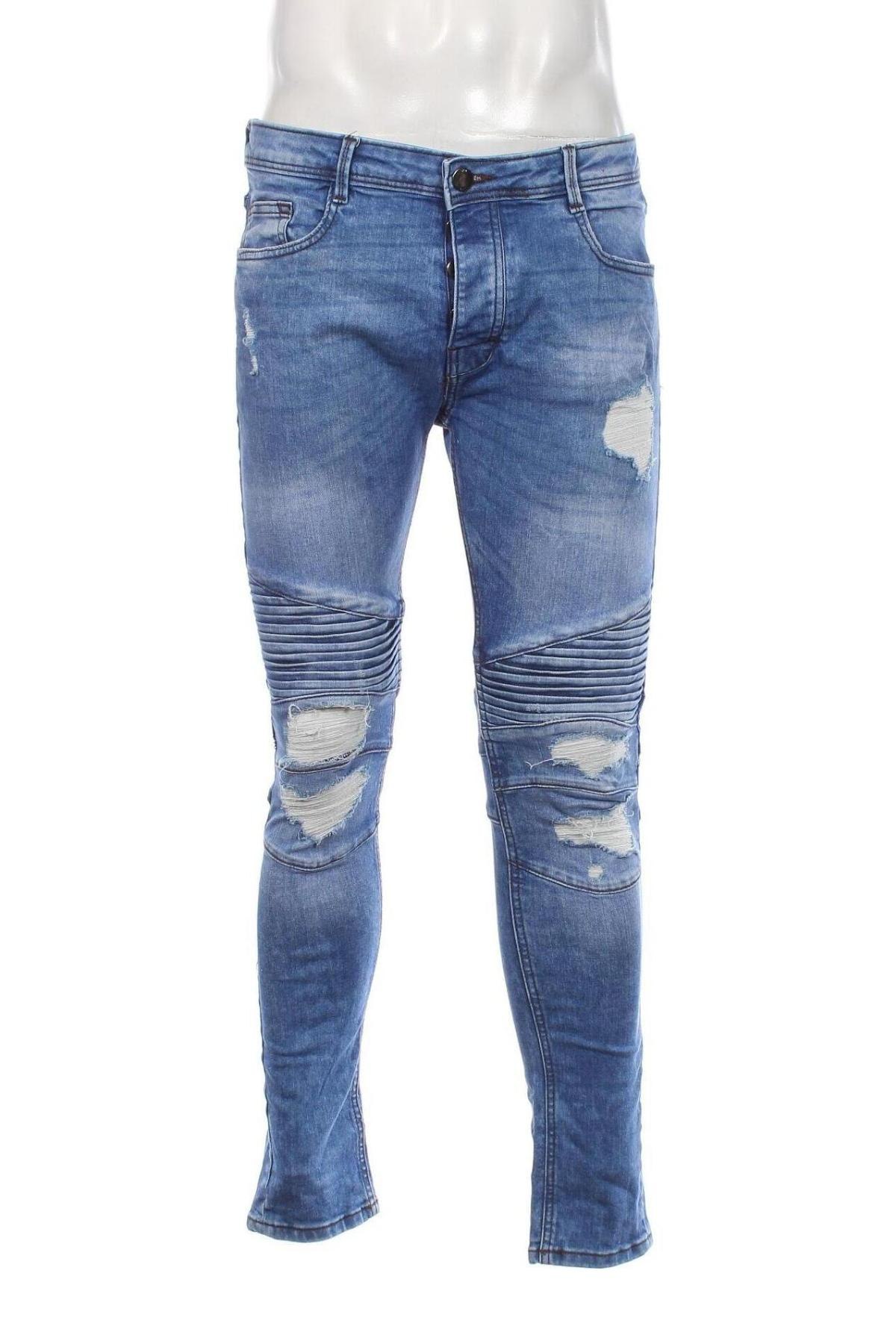 Męskie jeansy Denim Co., Rozmiar L, Kolor Niebieski, Cena 35,99 zł