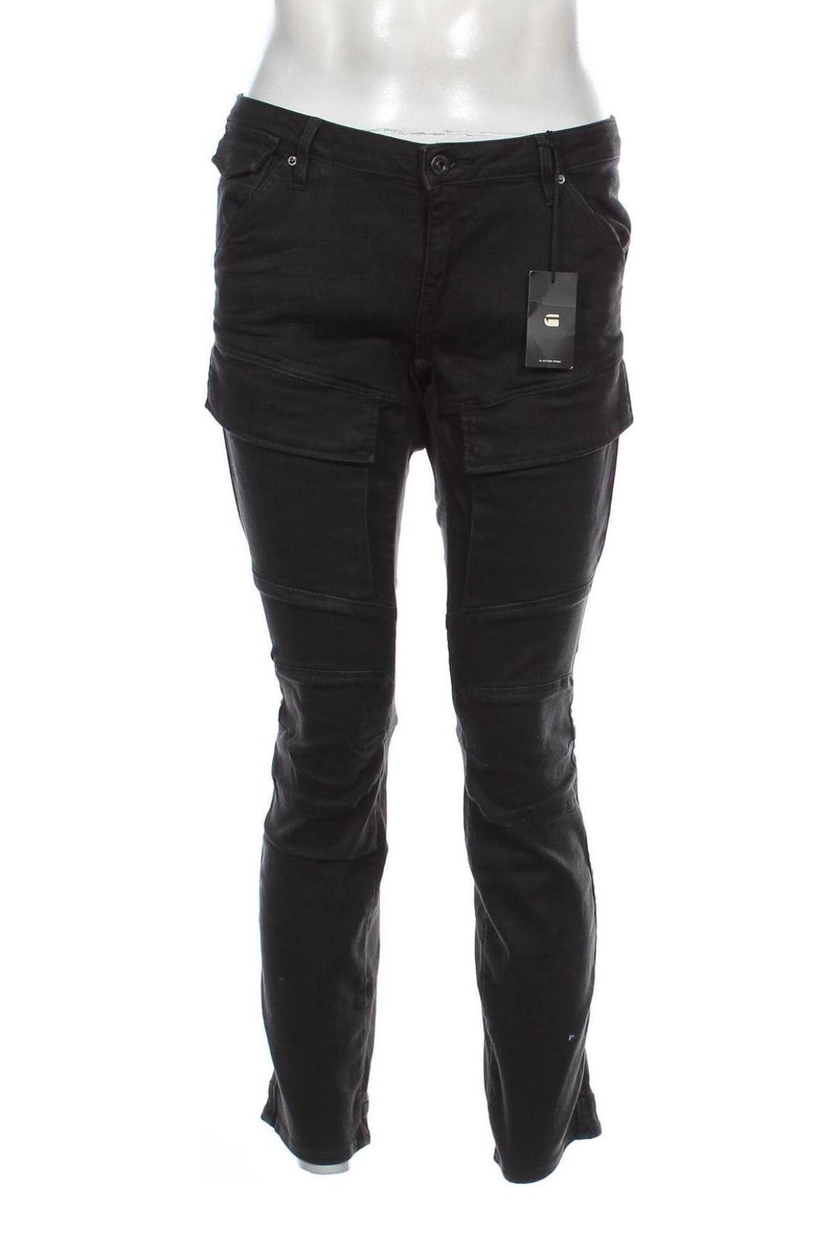 Męskie jeansy G-Star Raw, Rozmiar M, Kolor Czarny, Cena 130,99 zł