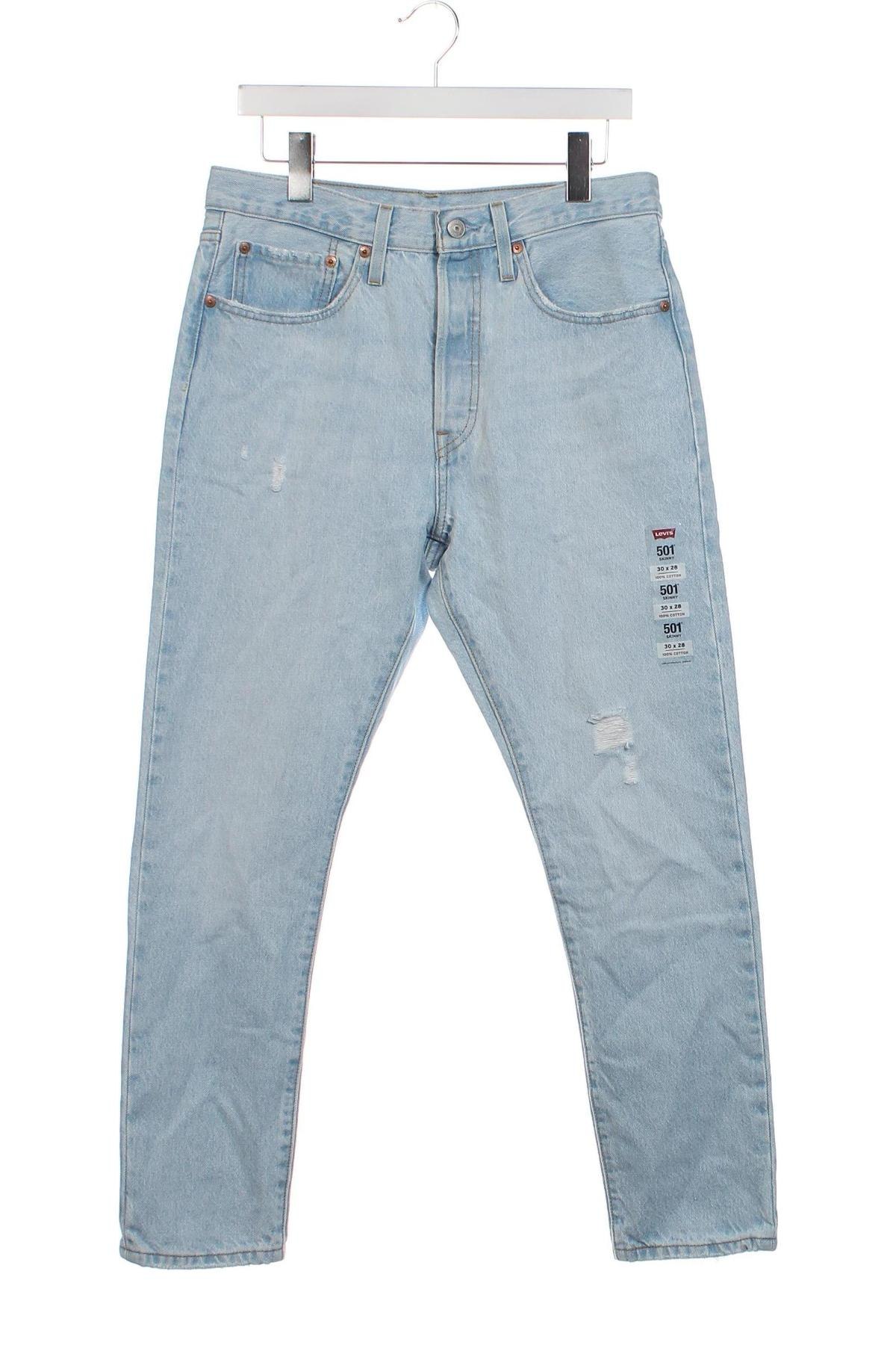 Blugi de bărbați Levi's, Mărime M, Culoare Albastru, Preț 565,79 Lei