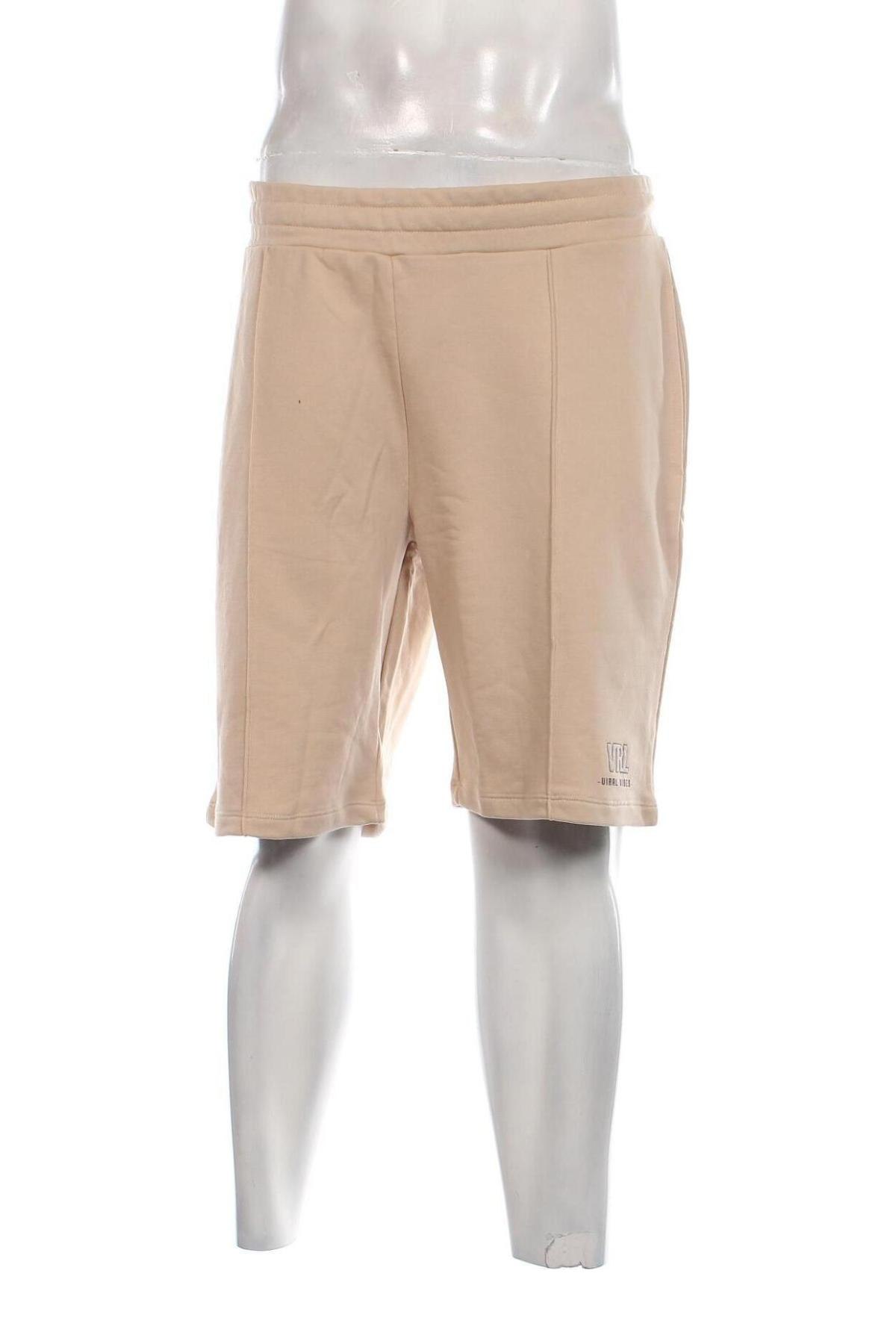 Herren Shorts Viral Vibes, Größe XL, Farbe Beige, Preis 9,99 €