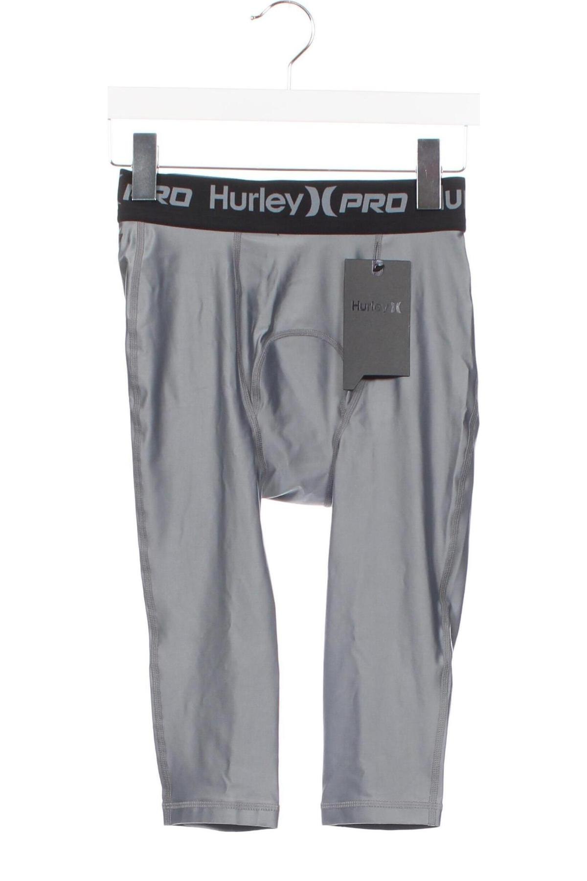 Herren Leggings Hurley, Größe S, Farbe Grau, Preis € 9,49