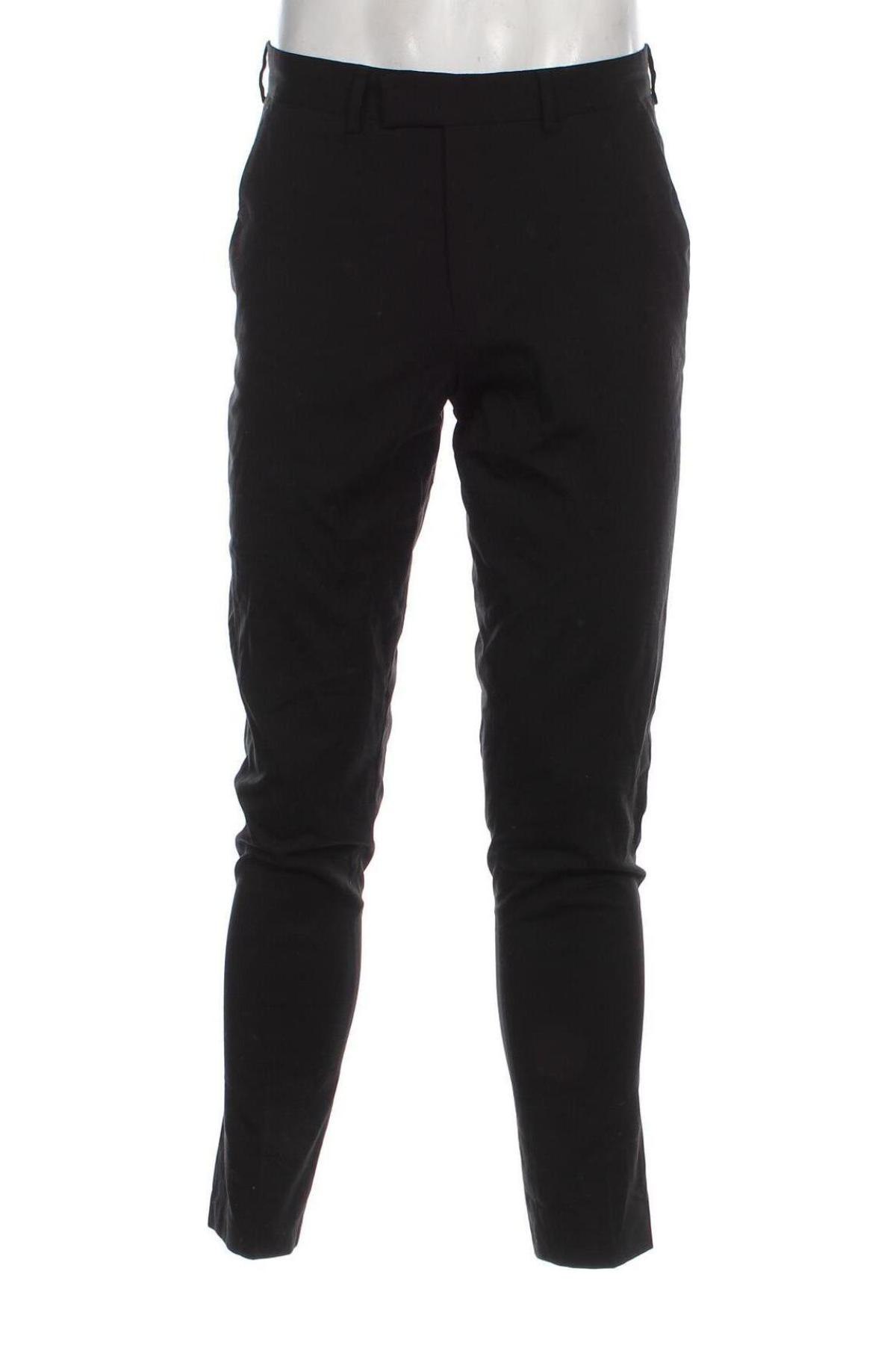 Pantaloni de bărbați ASOS, Mărime M, Culoare Negru, Preț 47,99 Lei