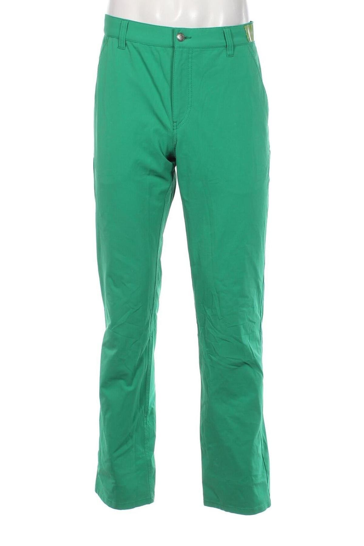 Pantaloni de bărbați Alberto, Mărime L, Culoare Verde, Preț 36,99 Lei