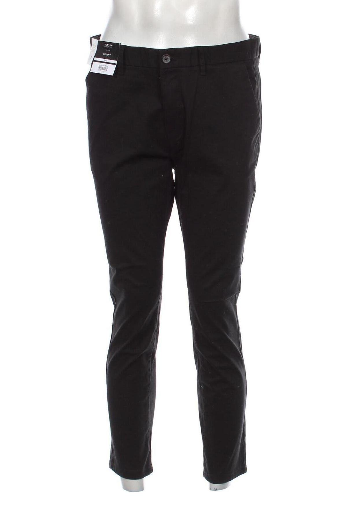 Pantaloni de bărbați Burton of London, Mărime L, Culoare Negru, Preț 82,99 Lei