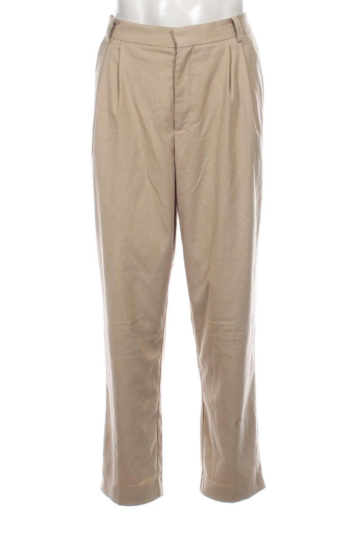 Herrenhose Guido Maria Kretschmer for About You, Größe L, Farbe Beige, Preis € 10,29