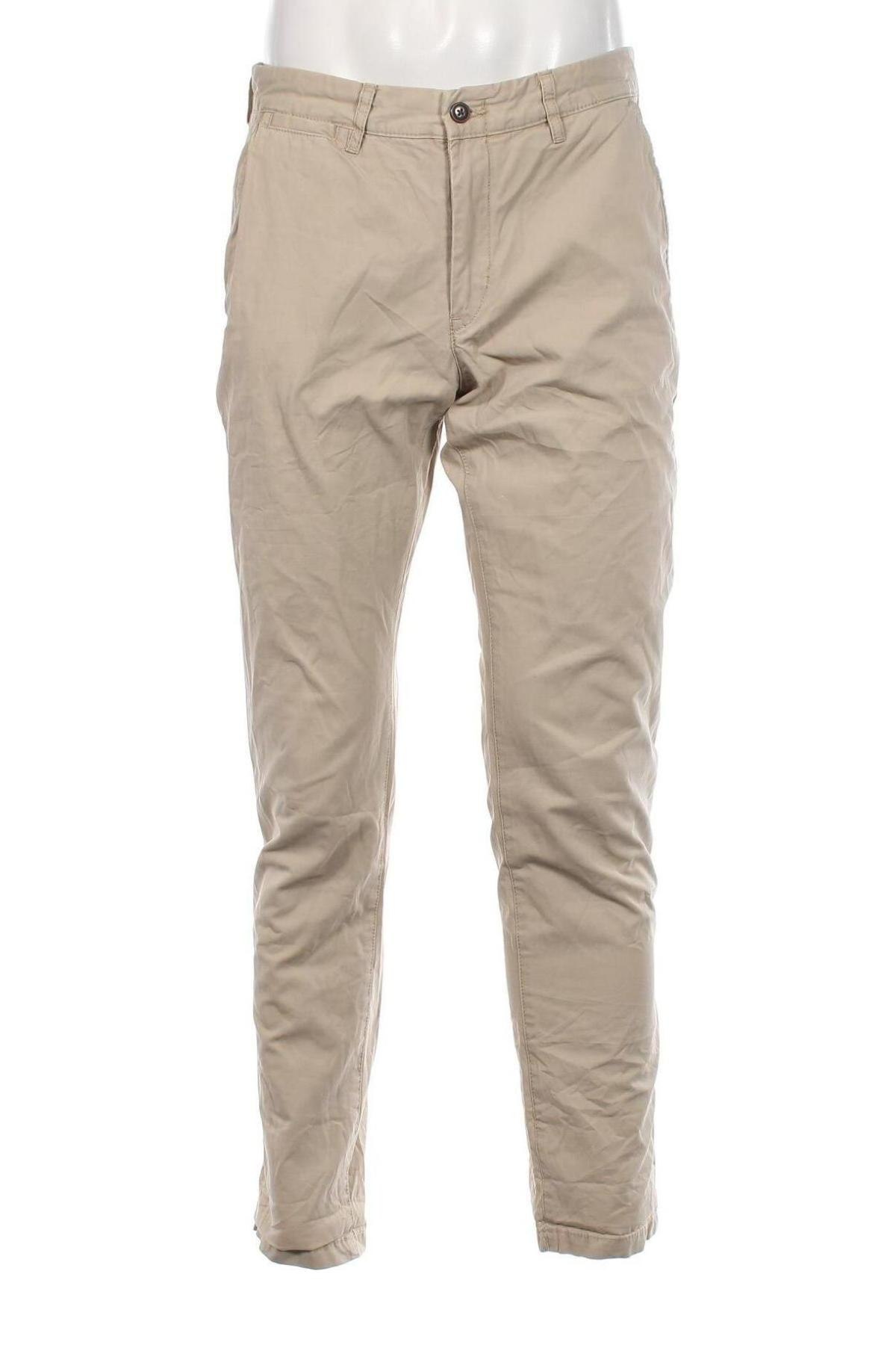 Herrenhose H&M L.O.G.G., Größe M, Farbe Beige, Preis 6,99 €