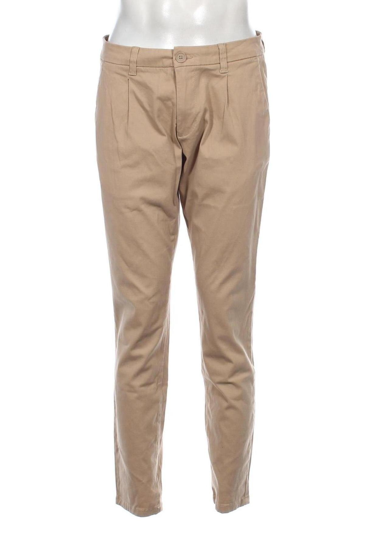 Pantaloni de bărbați Only & Sons, Mărime M, Culoare Bej, Preț 45,99 Lei