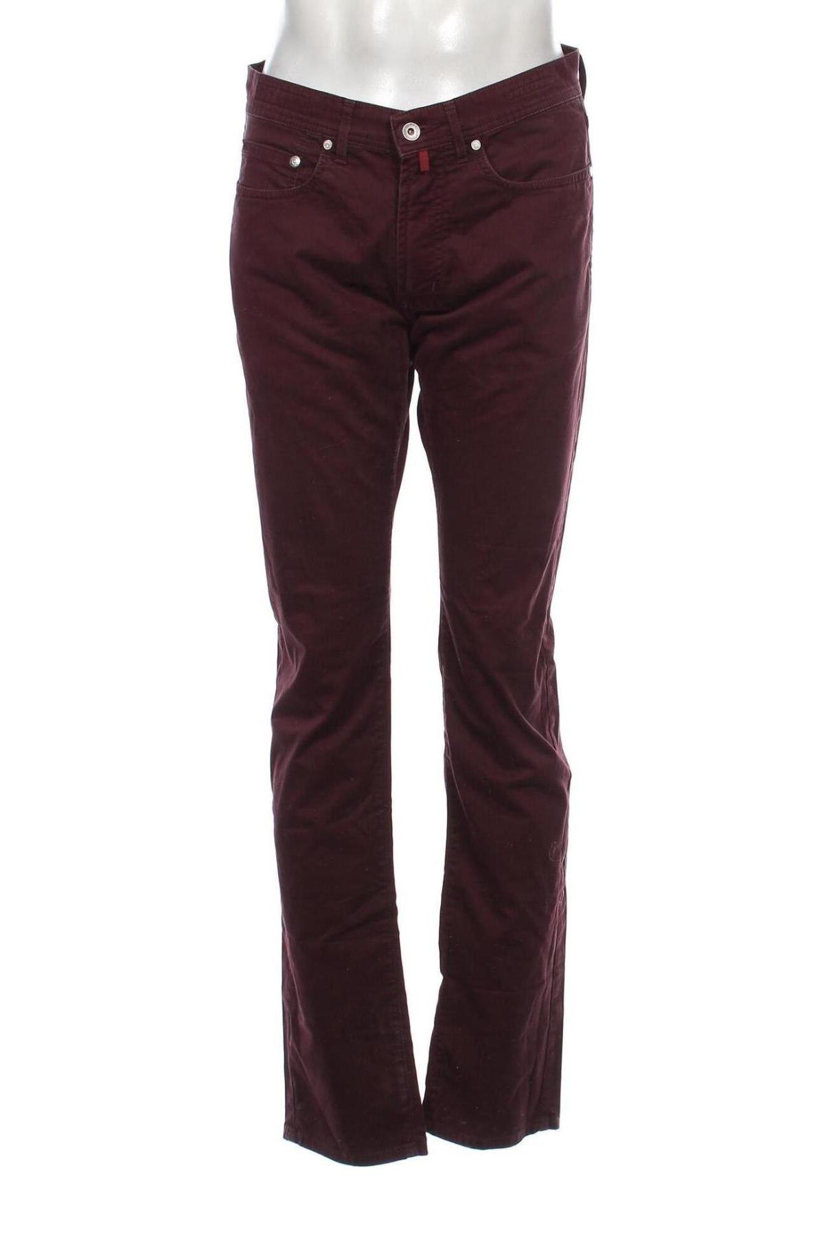 Herrenhose Pierre Cardin, Größe M, Farbe Rot, Preis 22,99 €