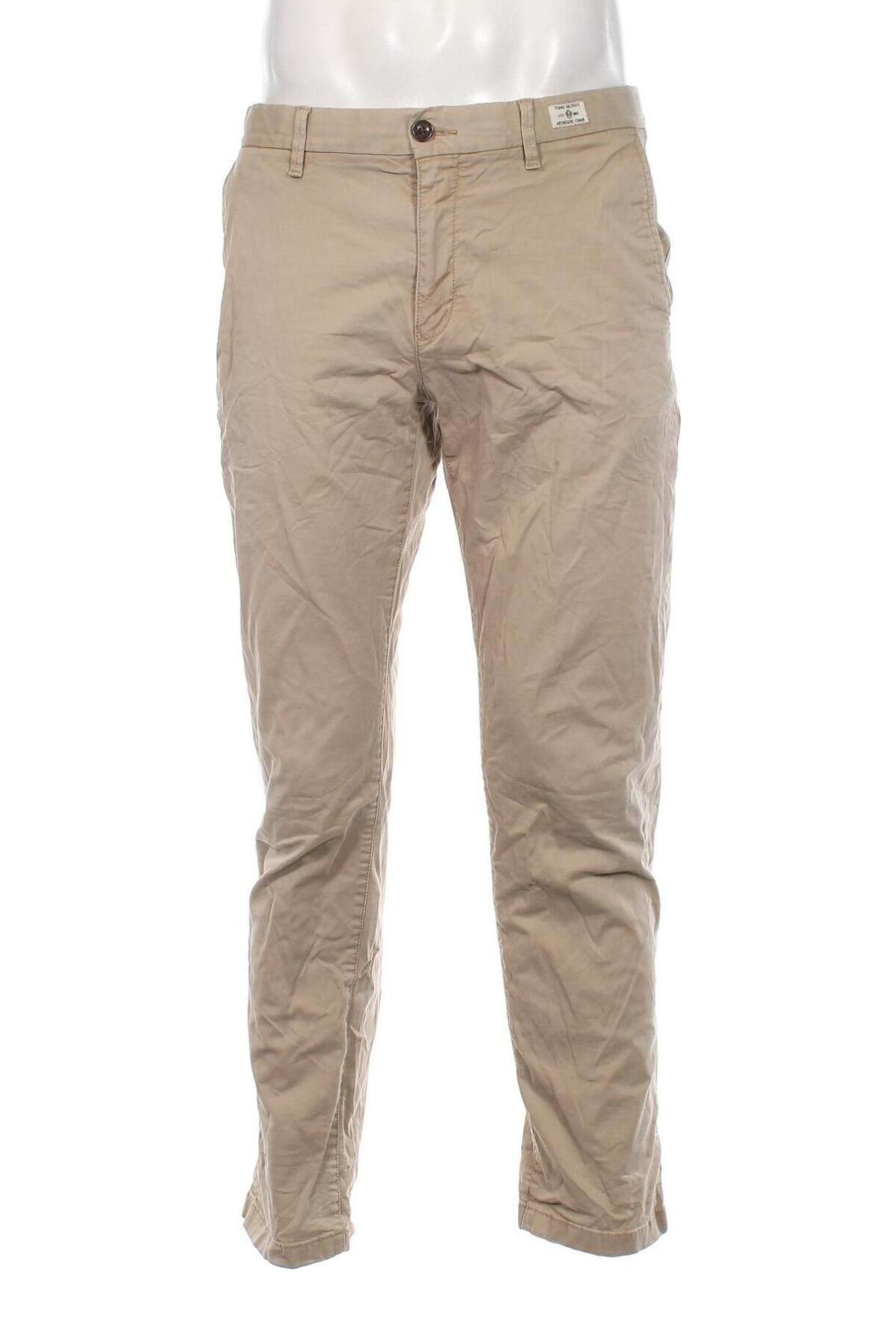 Herrenhose Tommy Hilfiger, Größe L, Farbe Beige, Preis 17,99 €