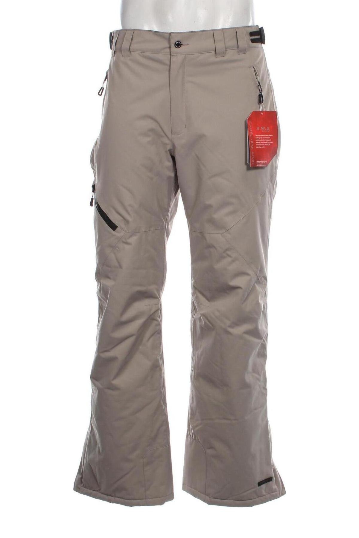 Herrenhose für Wintersport Icepeak, Größe L, Farbe Beige, Preis € 43,99