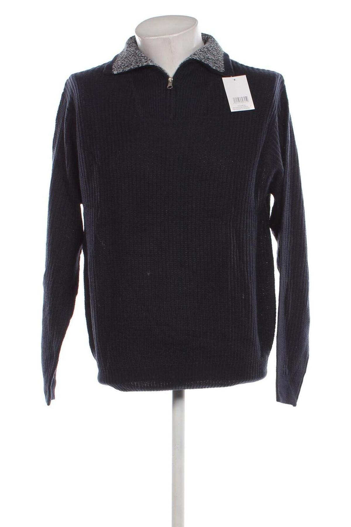 Herrenpullover, Größe L, Farbe Blau, Preis € 9,29