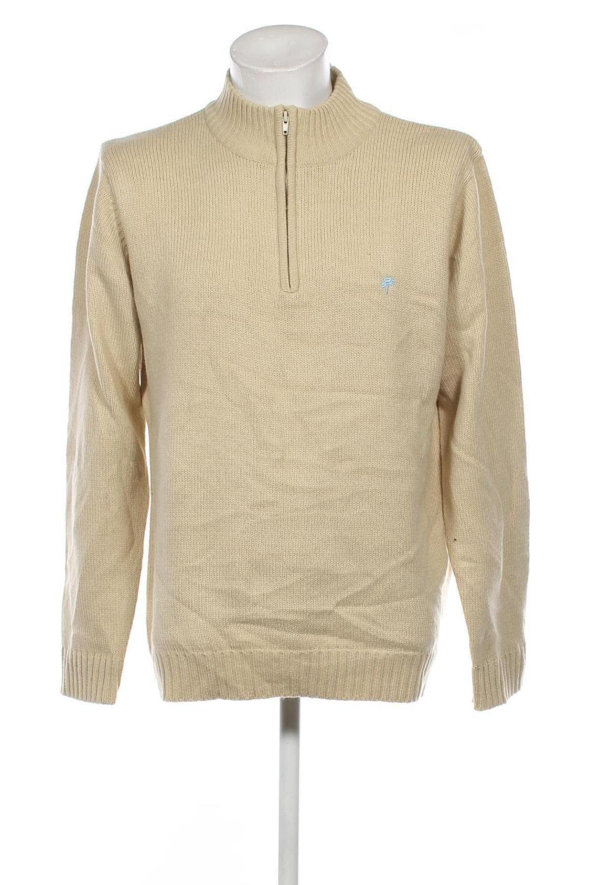 Herrenpullover, Größe XXL, Farbe Beige, Preis € 9,29